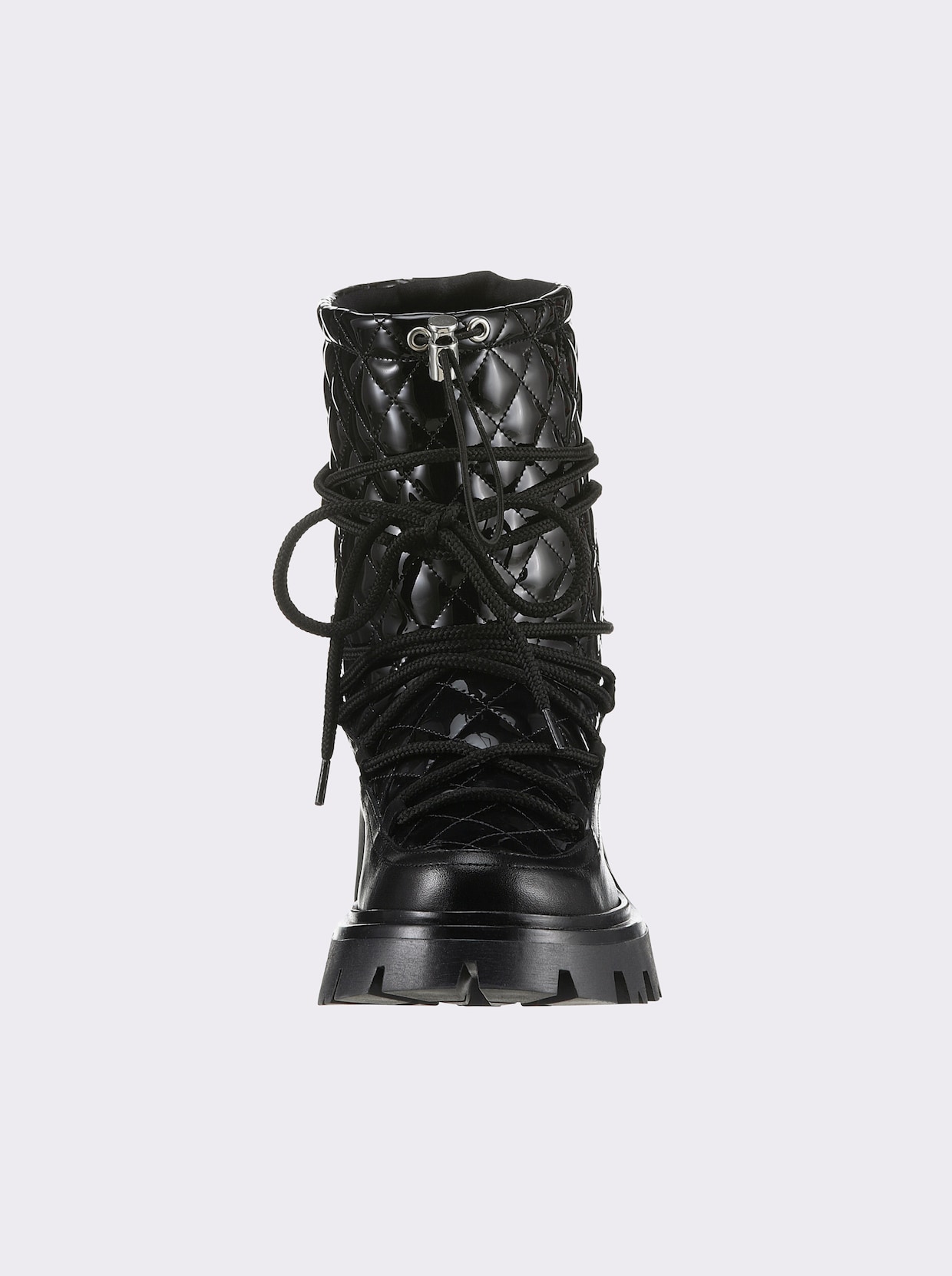 heine Bottines à lacets - noir