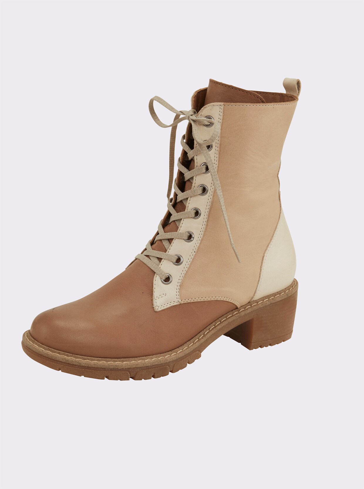 Andrea Conti Veterlaarsje - camel/beige