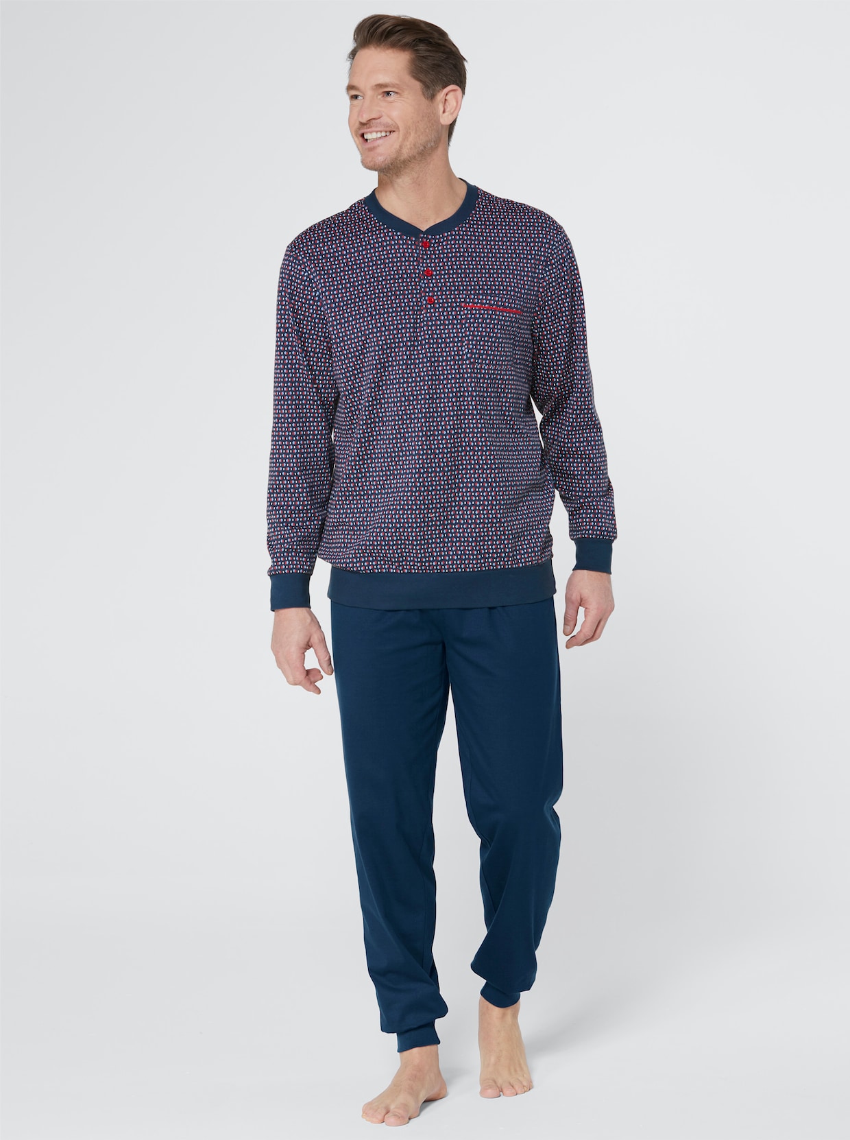 KINGsCLUB Pyjama - donkerblauw