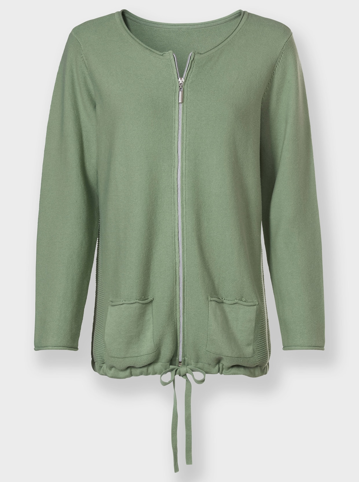 Strickjacke - eucalyptus