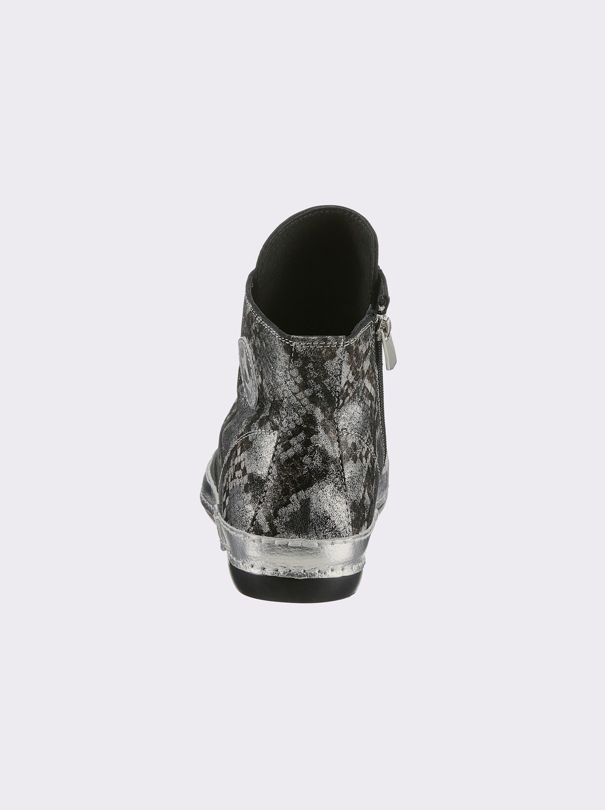 heine Sneakers - noir-couleur argenté