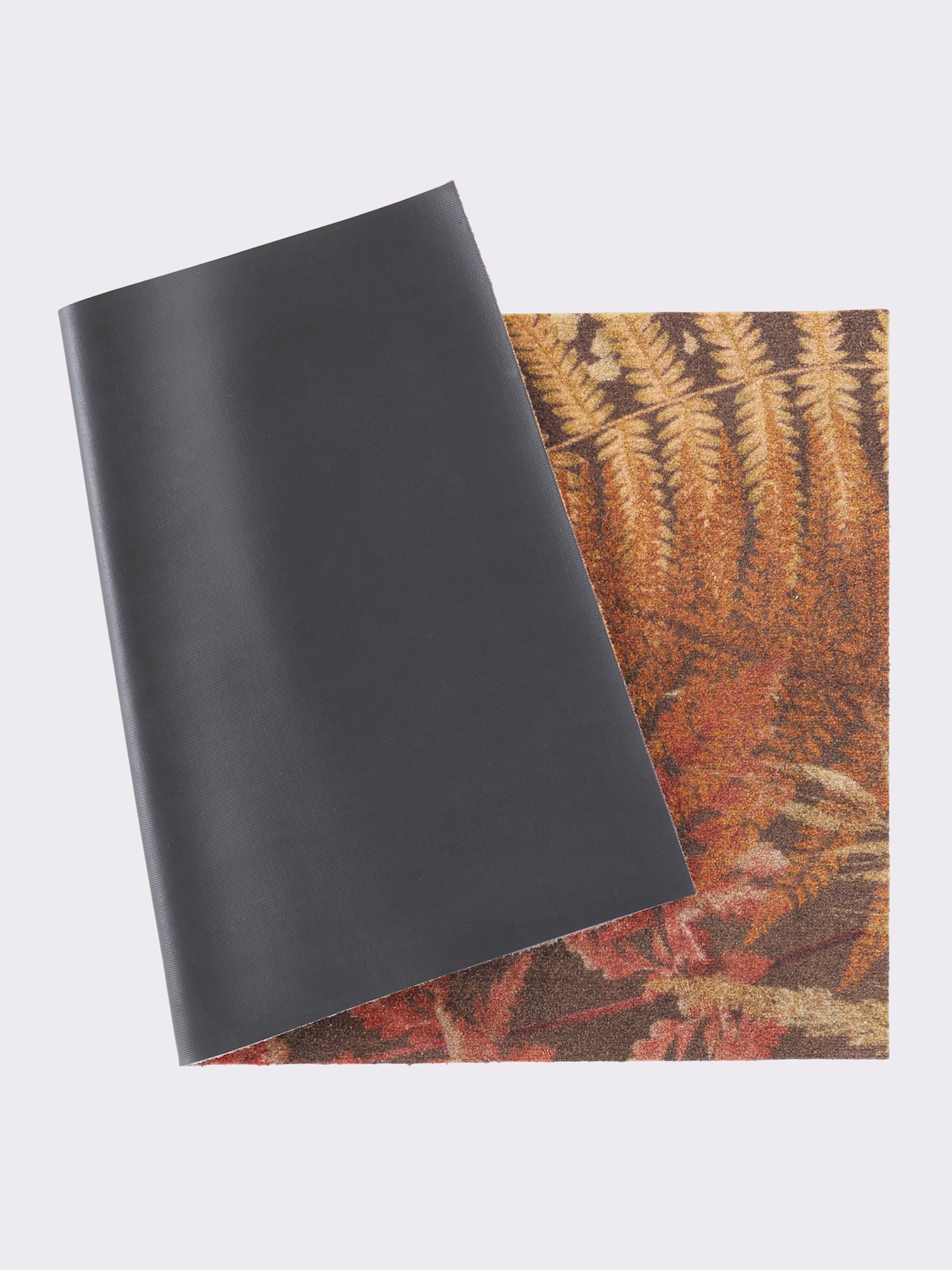wash+dry by Kleen-Tex Voetmat - bruin gedessineerd