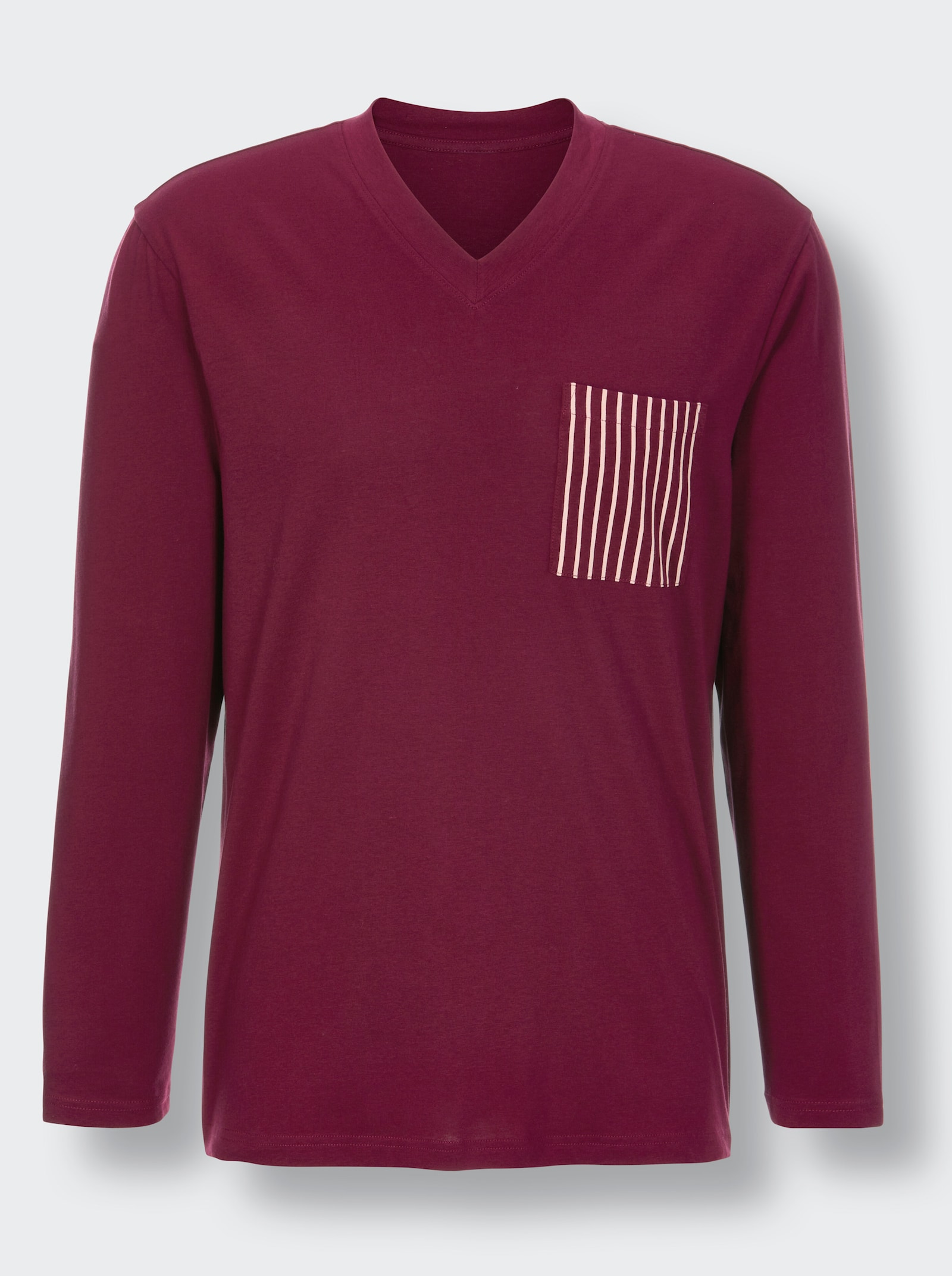 KINGsCLUB Pyžama - bordó+tmavěmodrá