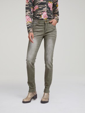 Linea Tesini 'Buik weg'-jeans - leem