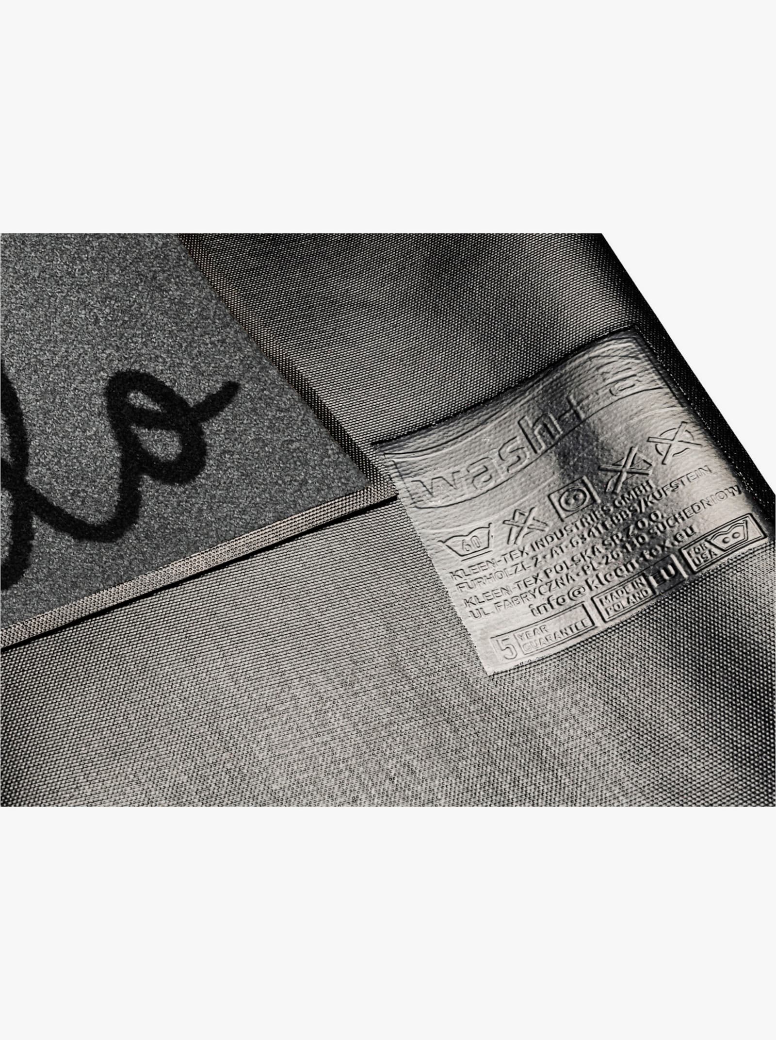 wash+dry by Kleen-Tex Fußmatte - anthrazit-ecru