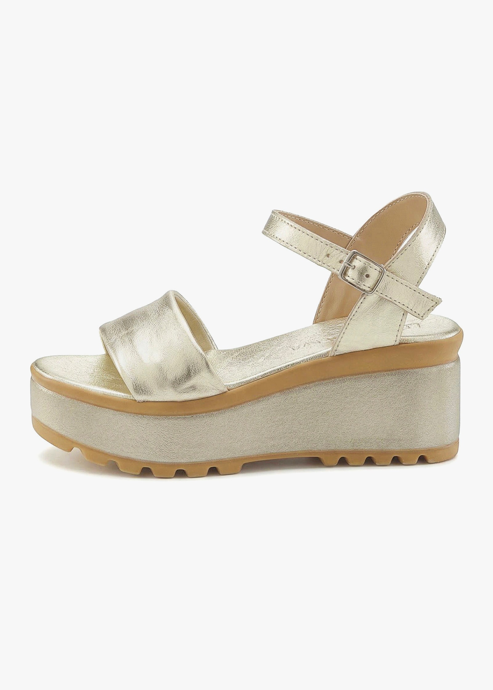 LASCANA Sandalette - goldfarben