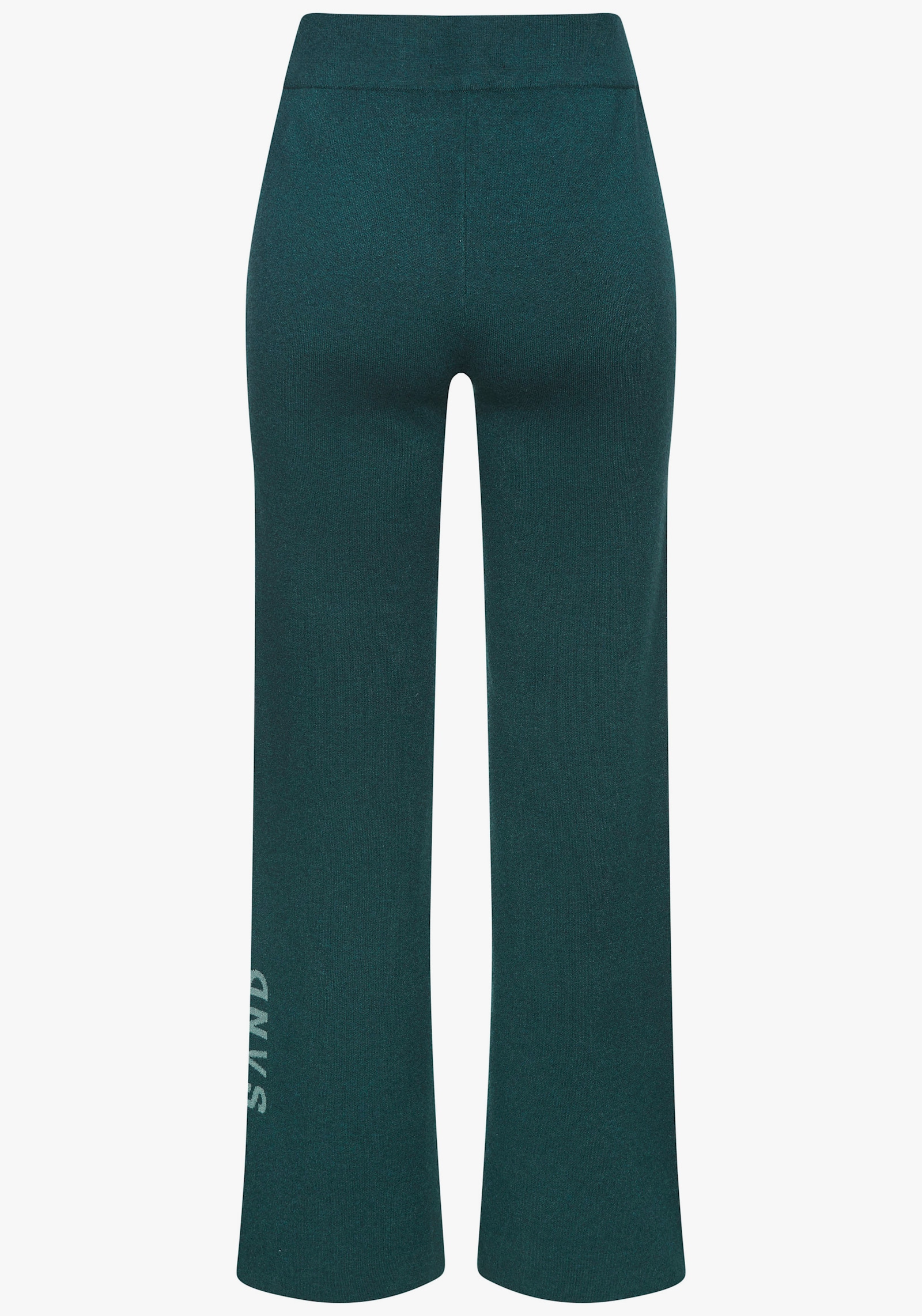 Elbsand Broek van tricot - petrol