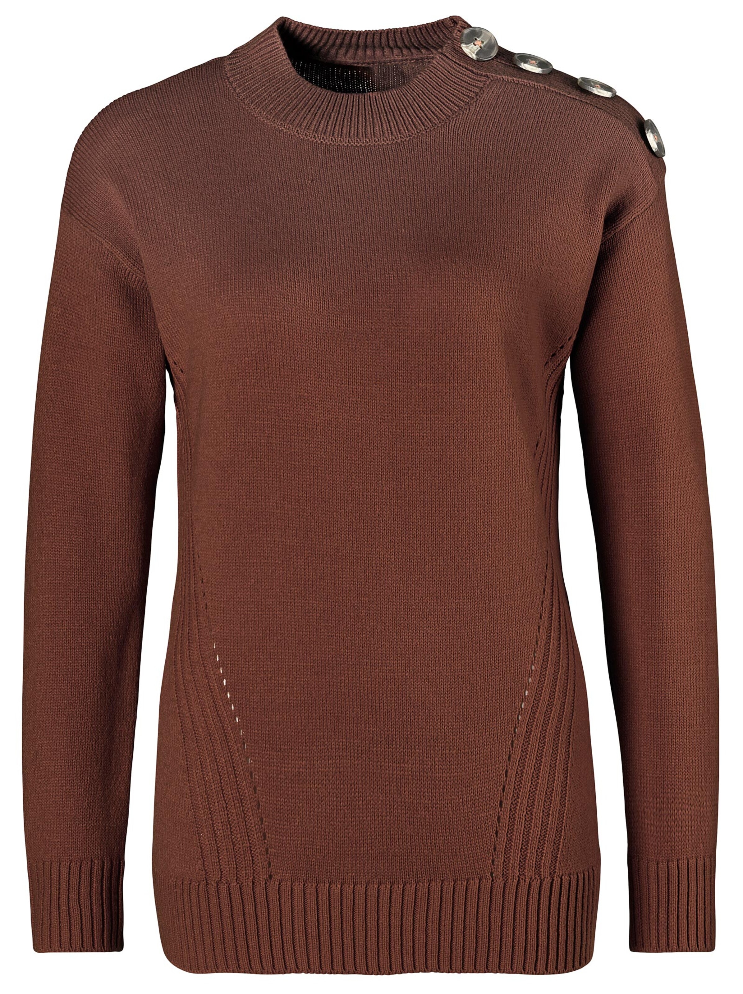 Pullover - rotbraun