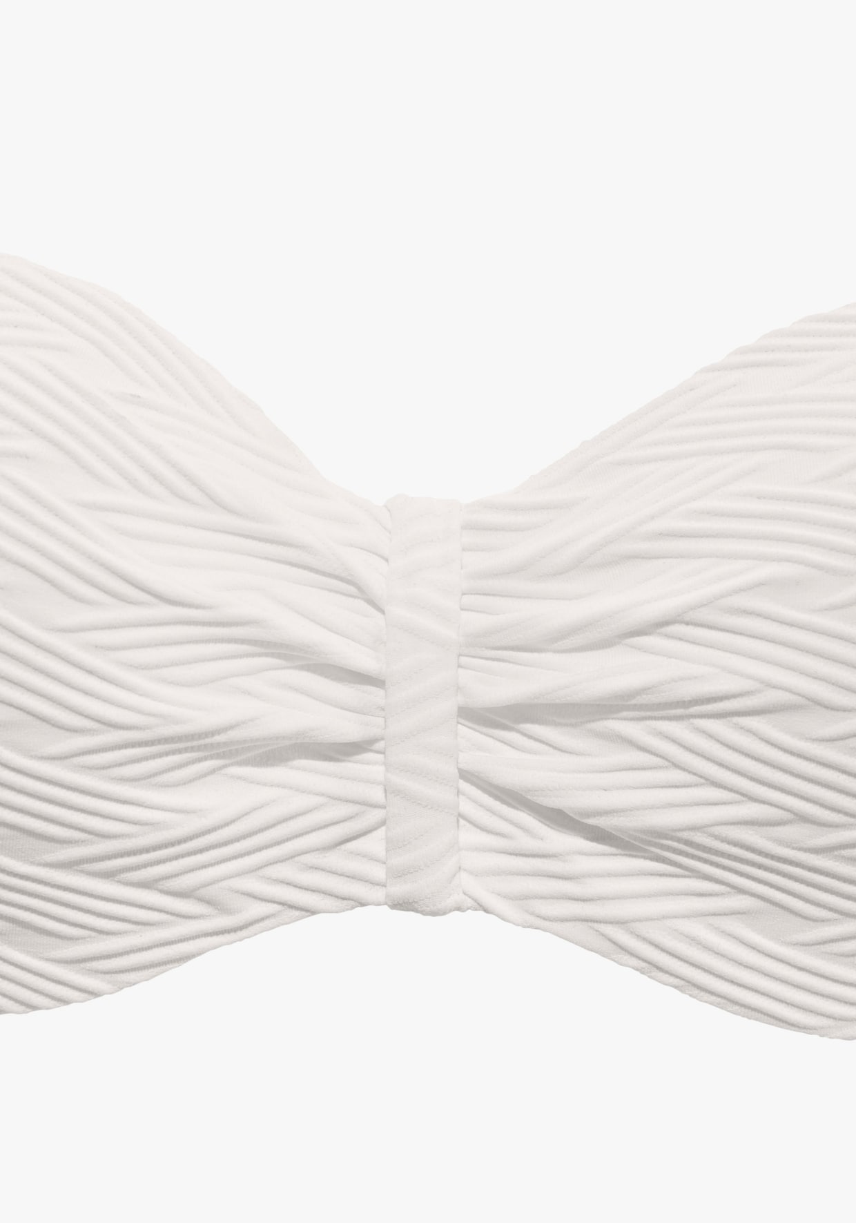 Sunseeker haut de bikini bandeau à armatures - blanc