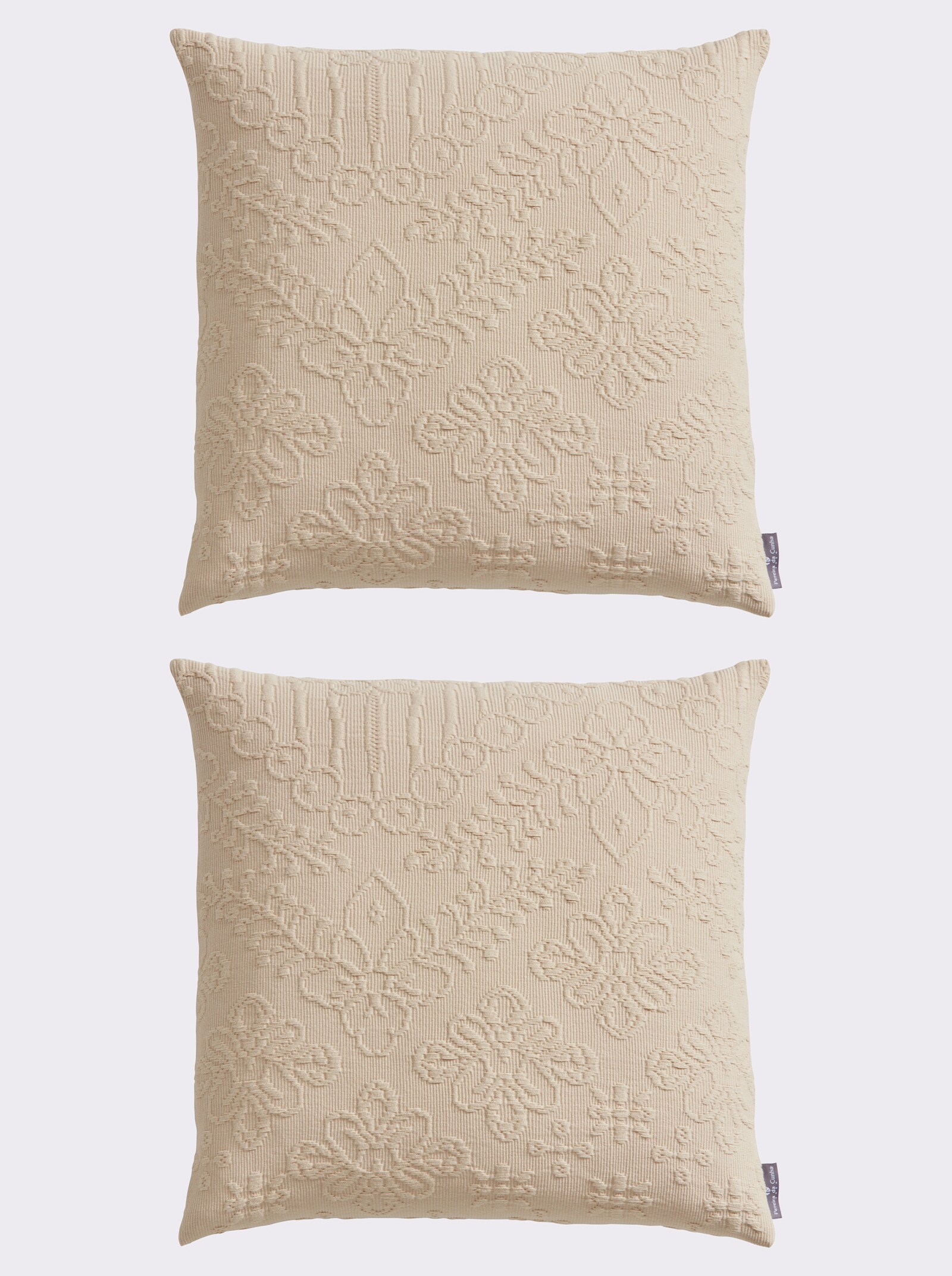 Pereira da Cunha Kissenhülle - champagner