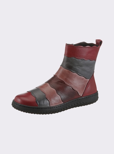 Gemini Stiefelette wärmend gefüttert - rot