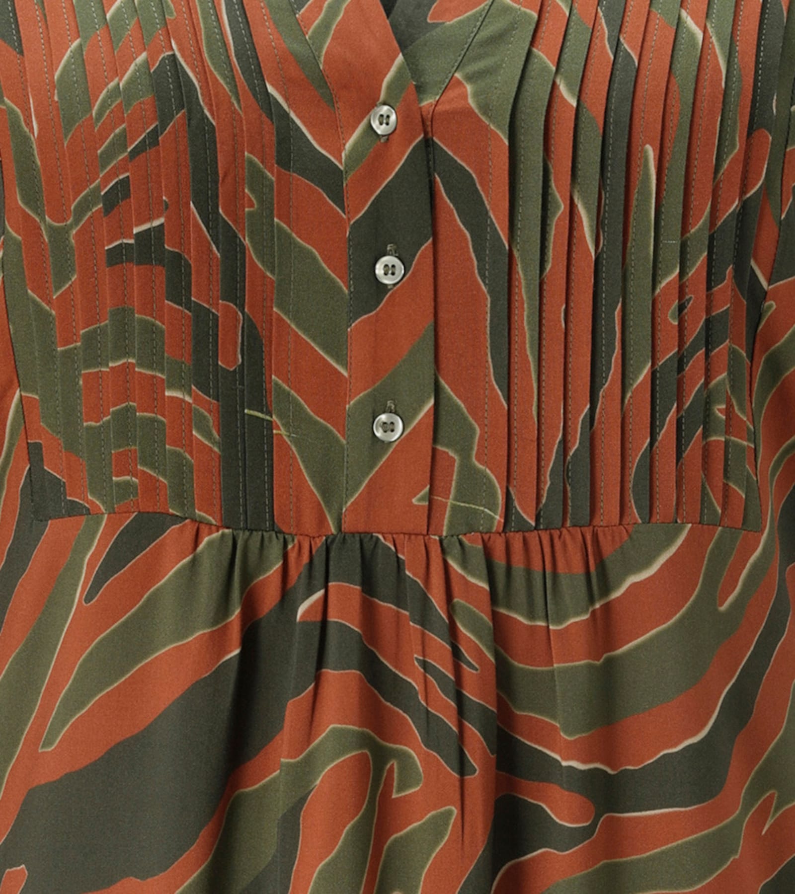 Aniston PLUS Tunikakleid - olive-braun