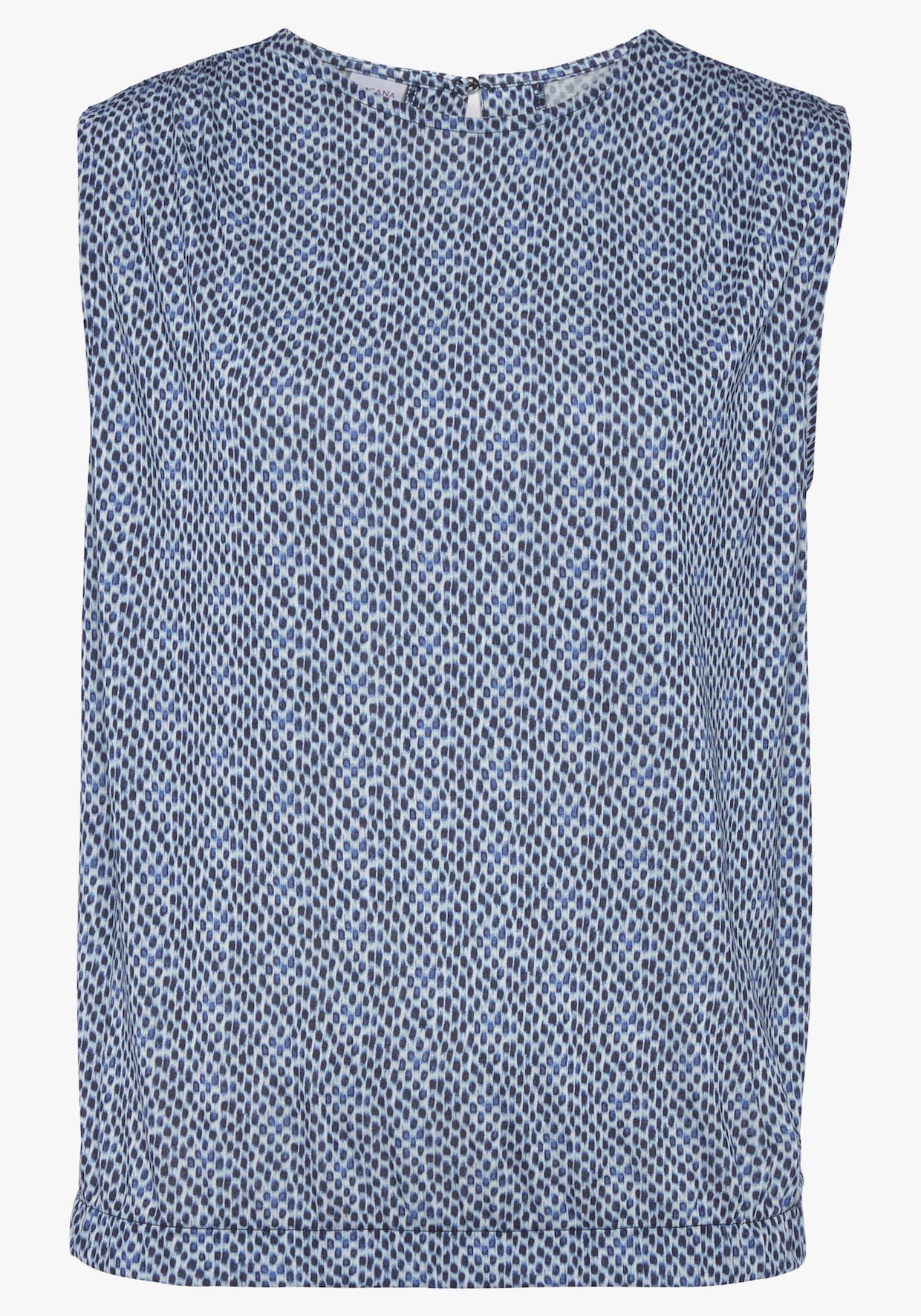 LASCANA Shirttop - blau bedruckt