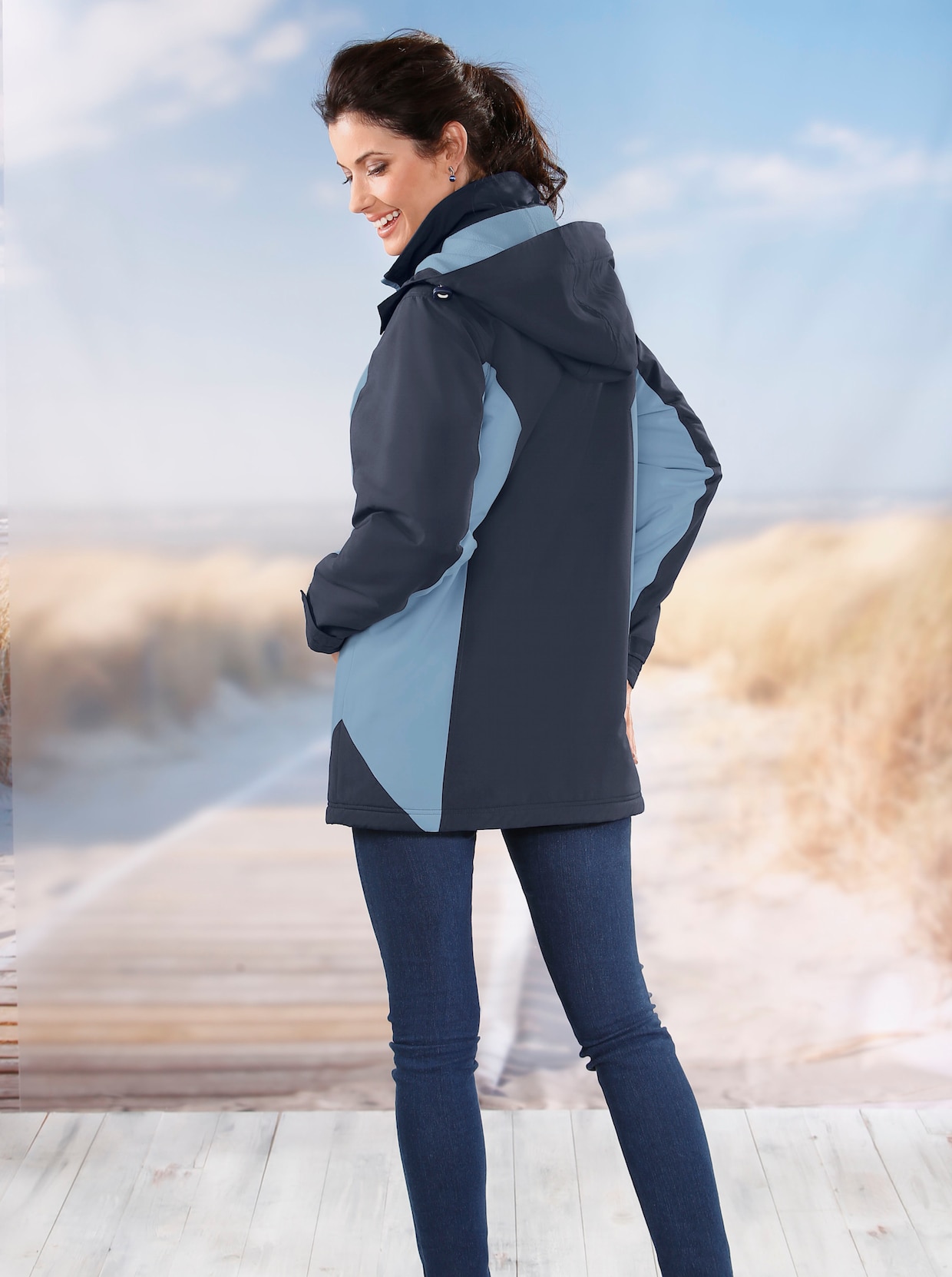 Funktionsjacke - marine-bleu