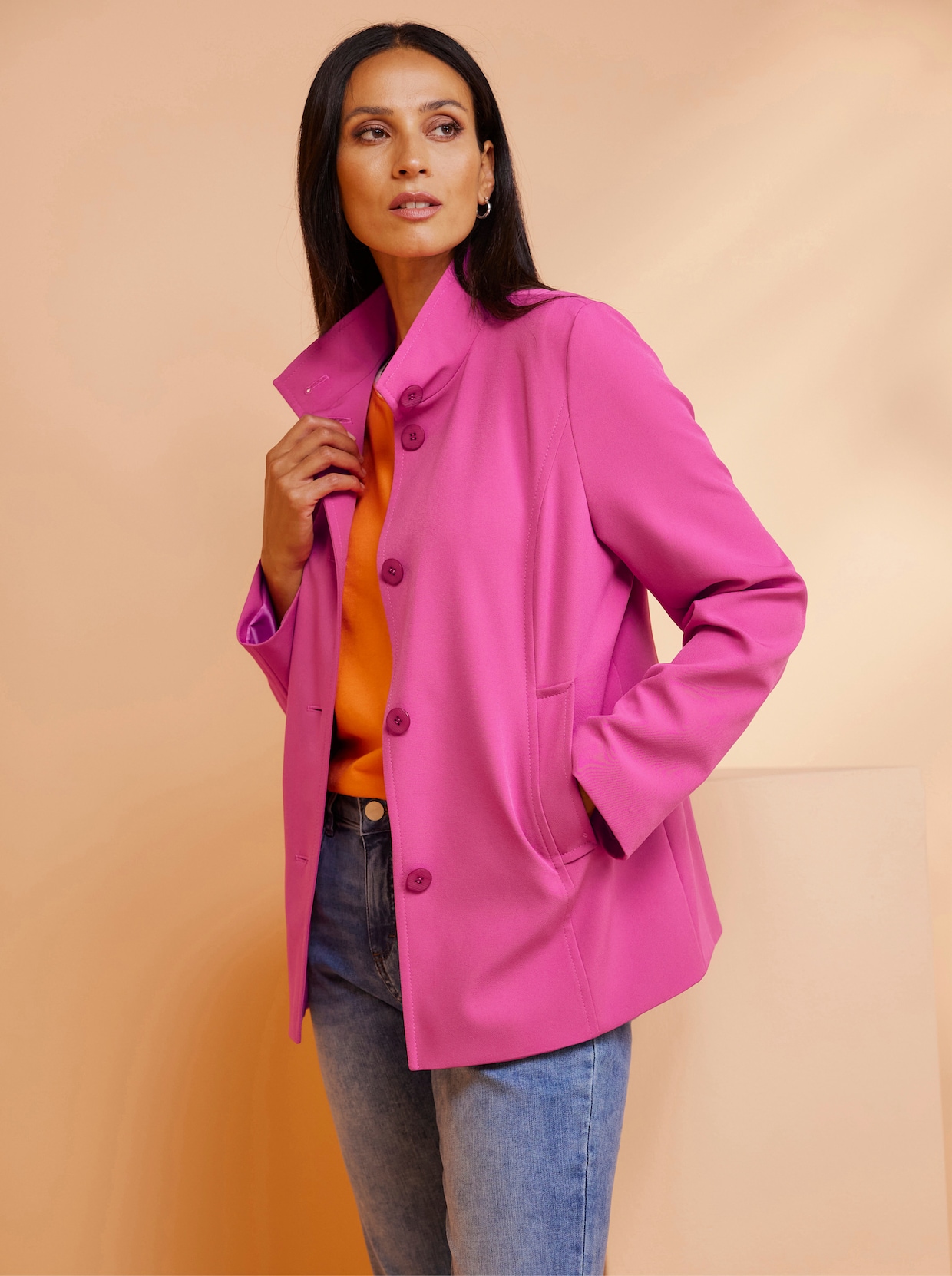 heine Freizeitjacke - fuchsia