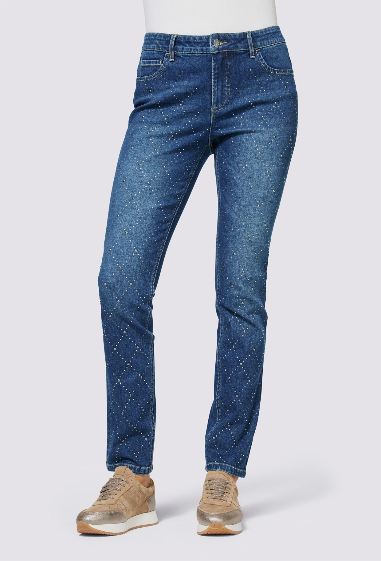heine Jeans - blue-stone-washed