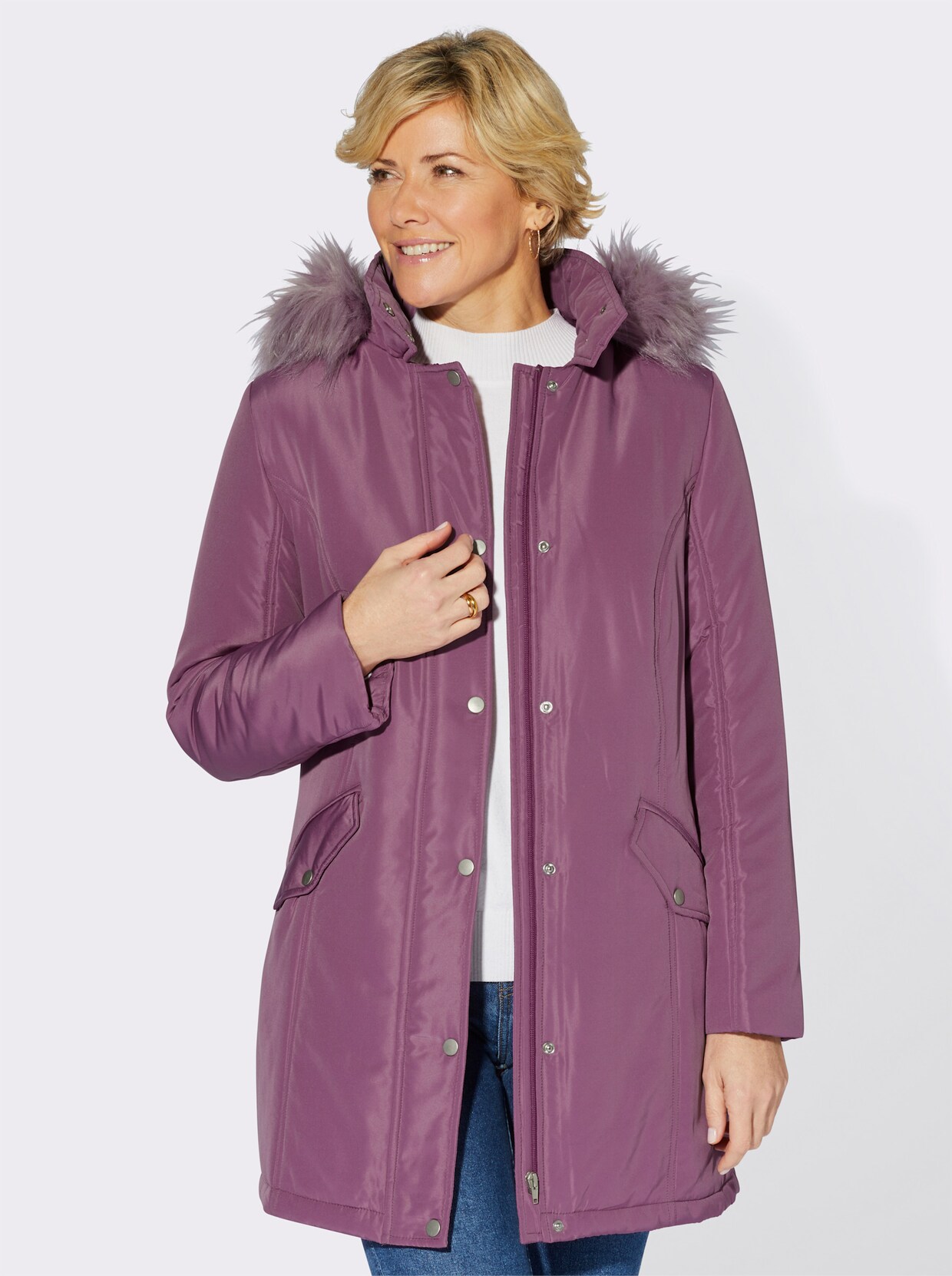 Outdoorjacke - violett
