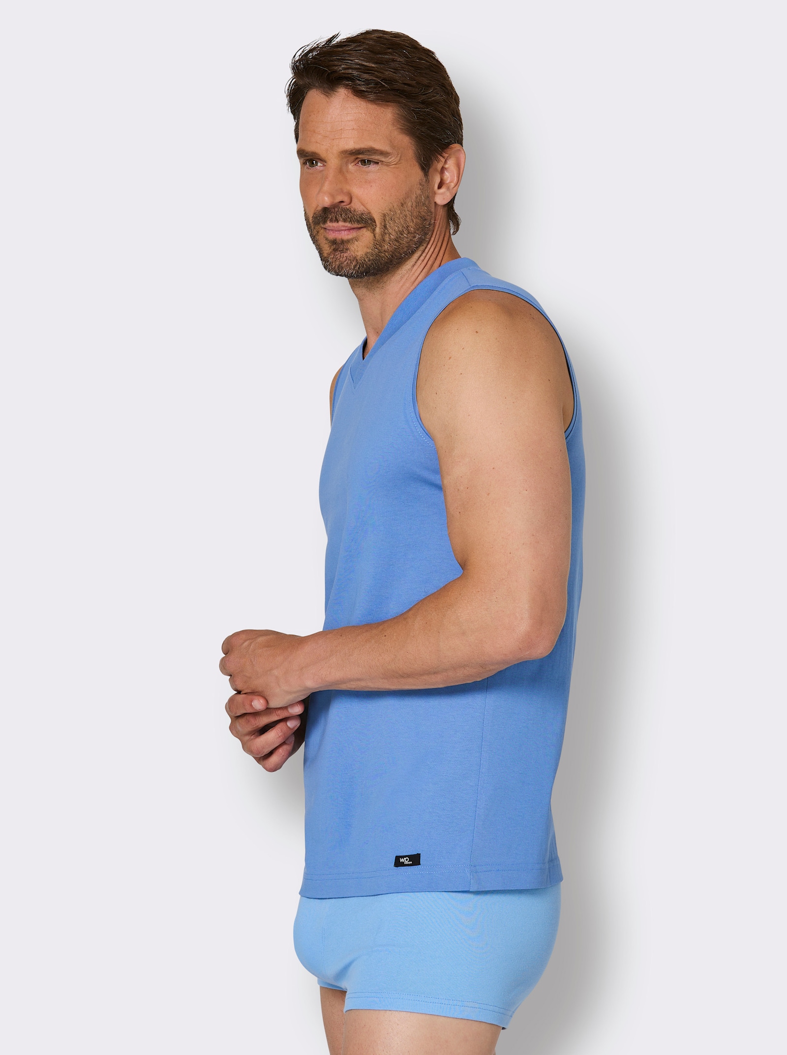 KINGsCLUB Shirt - marine + mittelblau + bordeaux