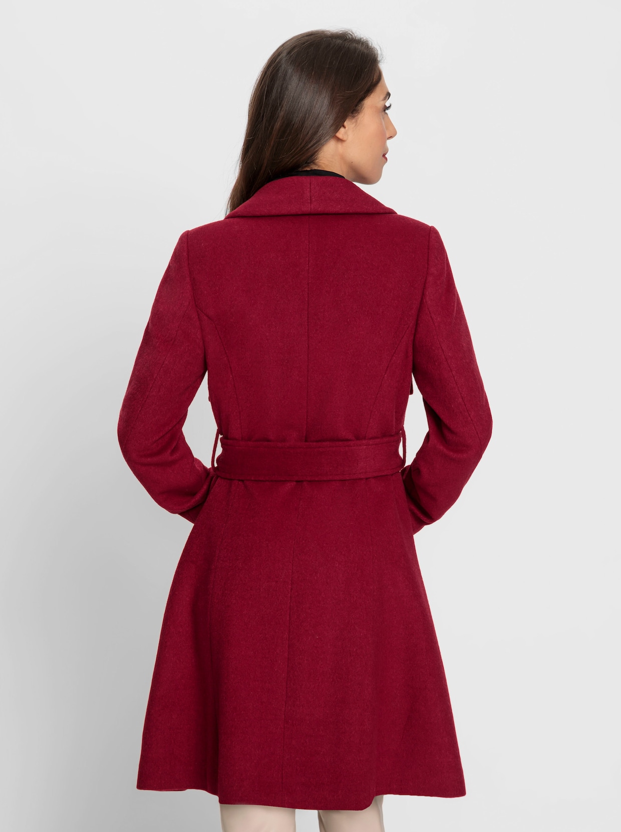 heine Manteau - cerise