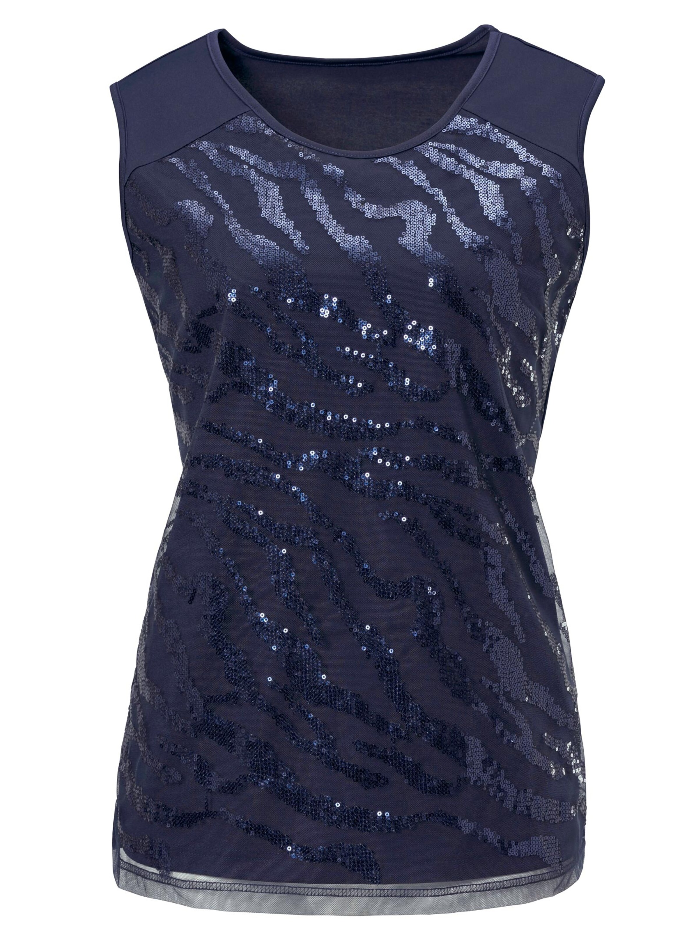 Shirttop - nachtblau