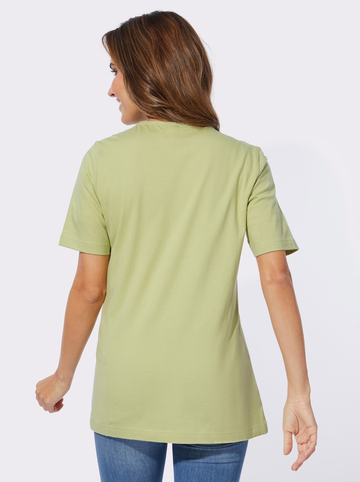 Shirtjasje - lindegroen