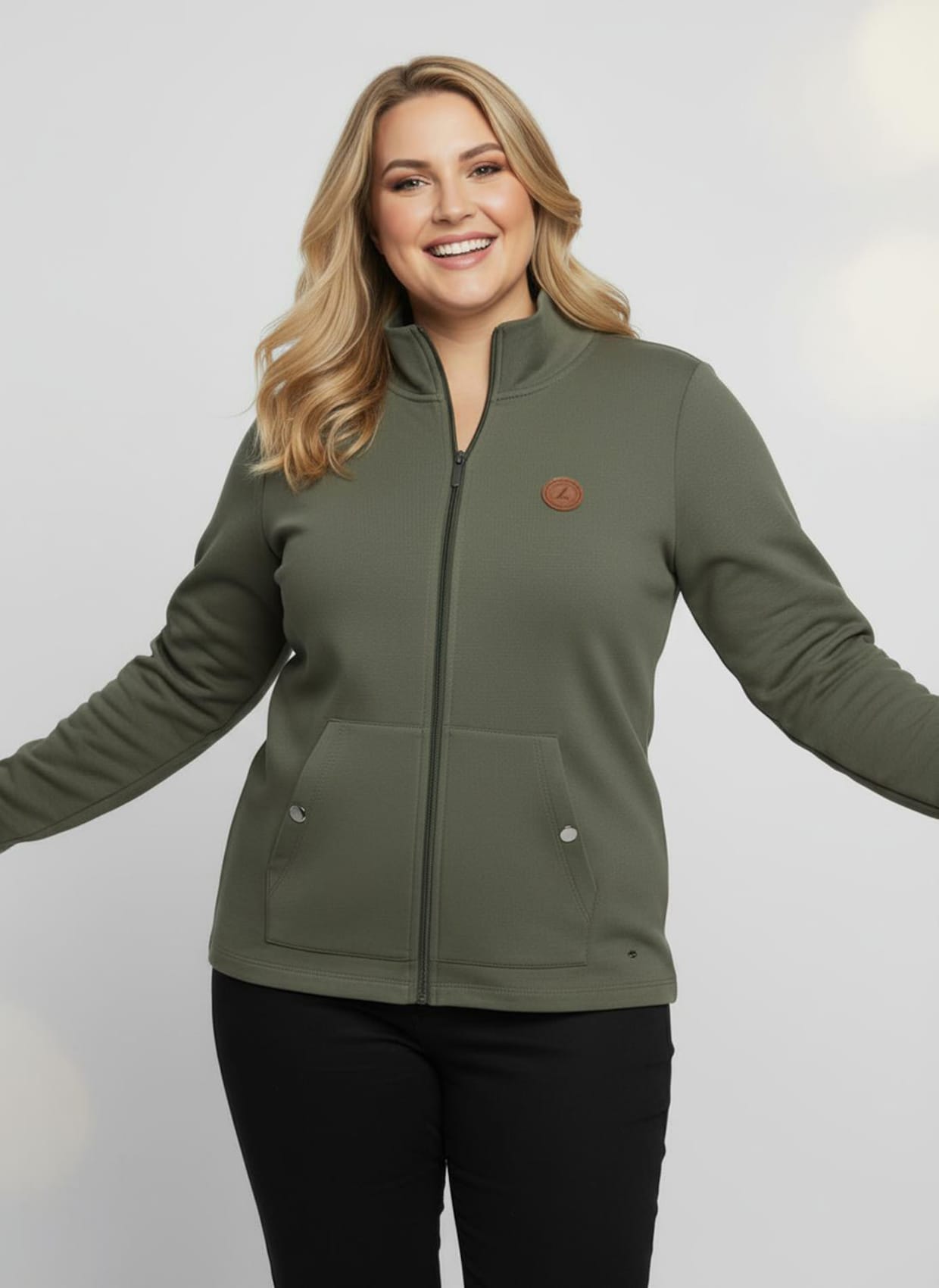 Shirtjacke - khaki