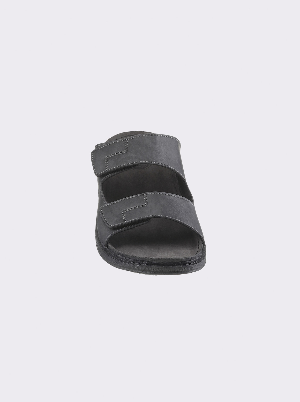 Franken Schuhe Pantolette - schwarz
