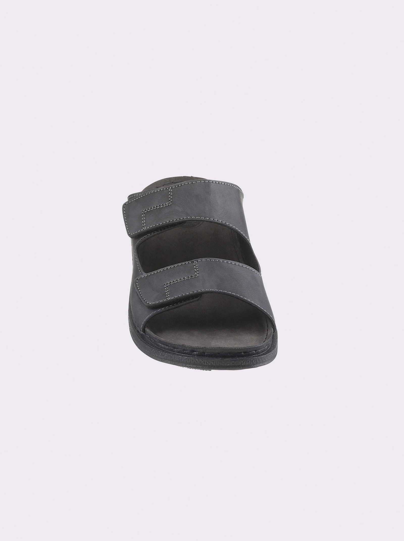 Franken Schuhe Slipper met gevoerd voetbed - zwart