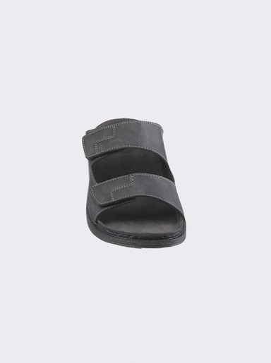 Franken Schuhe Pantolette - schwarz