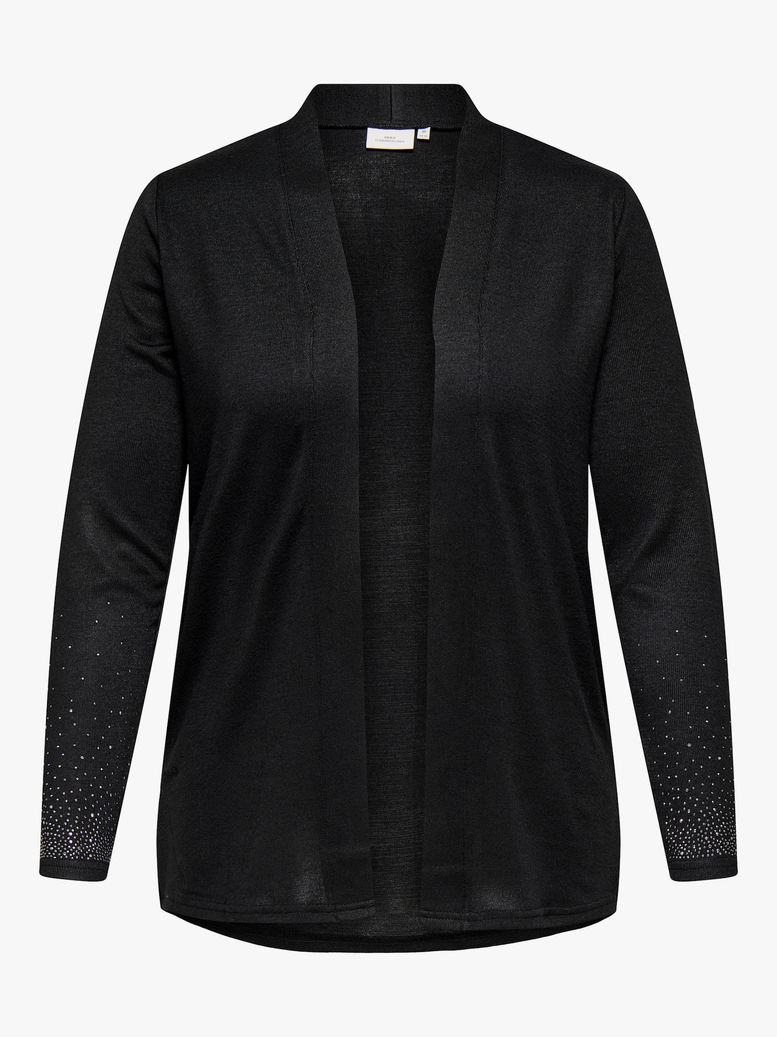 ONLY CARMAKOMA Strickjacke - black detail:solid