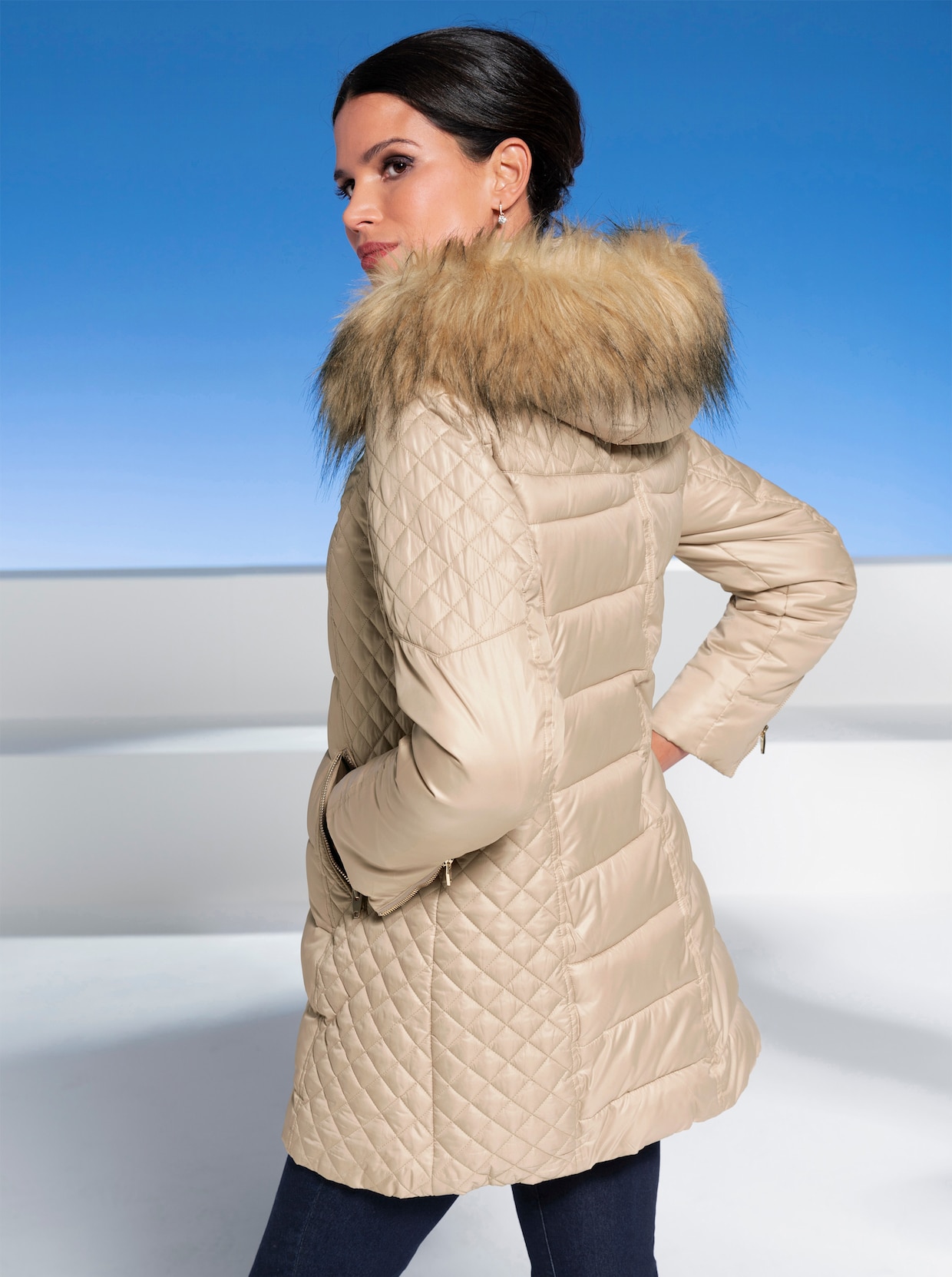 heine Outdoorjacke - beige