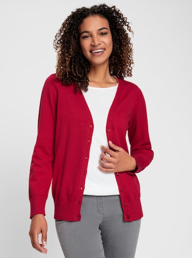 Strickjacke - rot