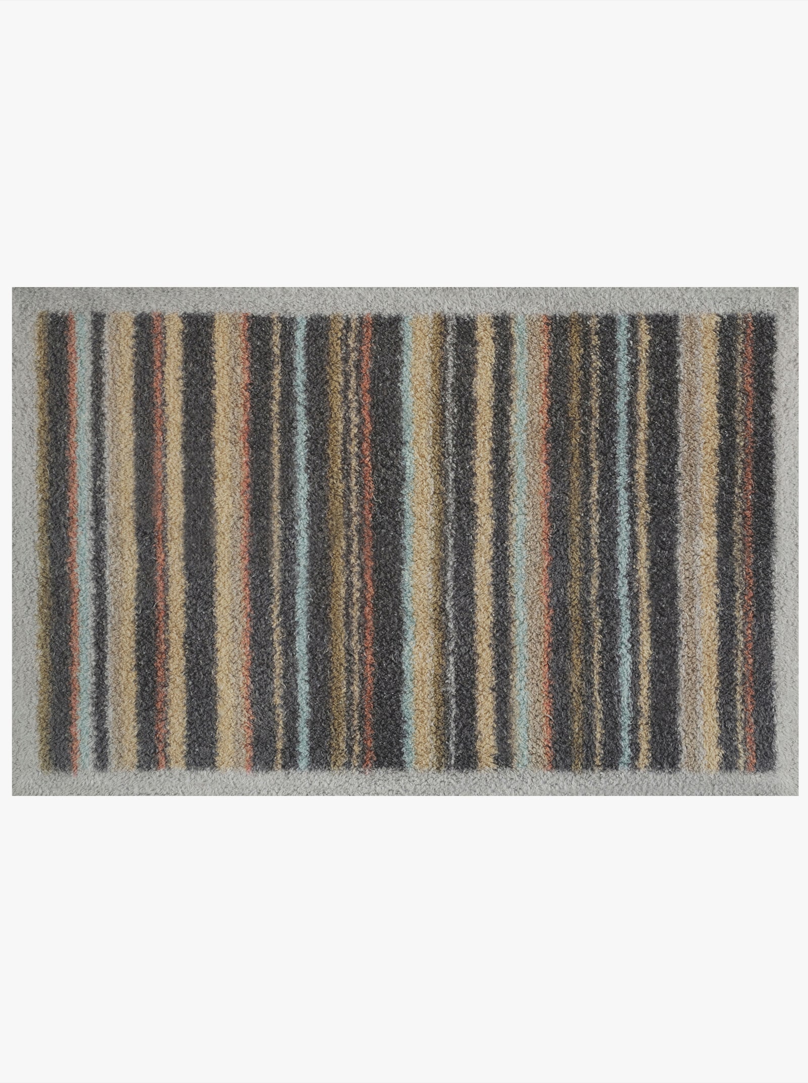 Turtle Mat Fußmatte - grau-braun