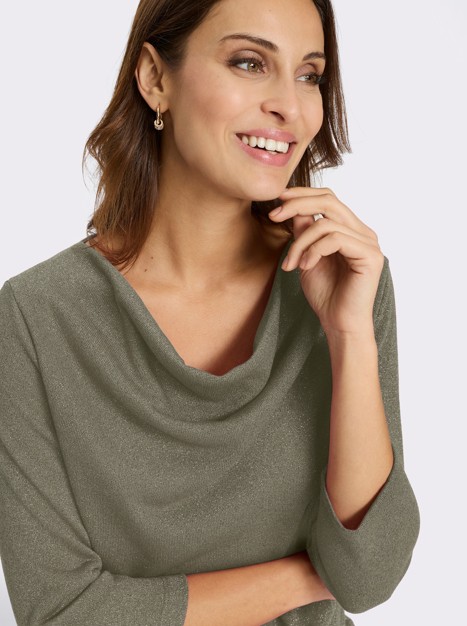 Wasserfallshirt - schlamm