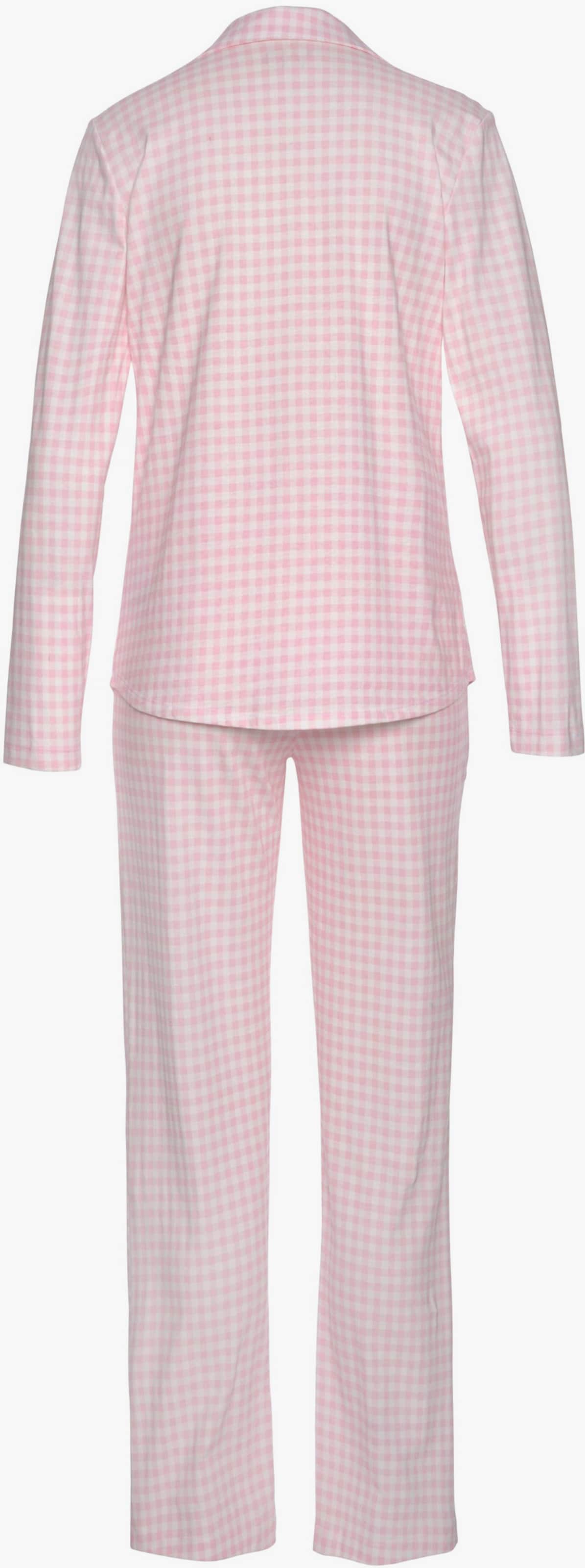 Vivance Dreams Pyjama - rosa-weiß