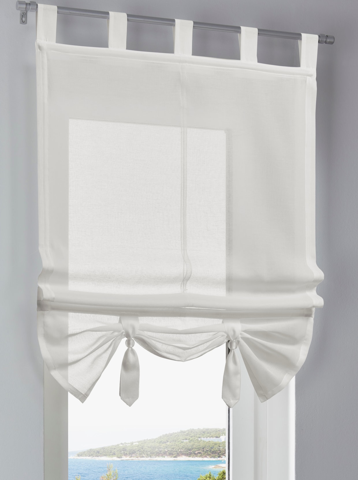 heine home vouwgordijn - offwhite