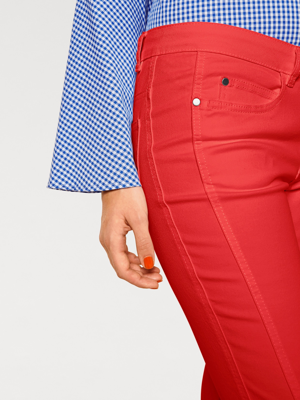 heine Pantalon effet ventre plat - hibiscus