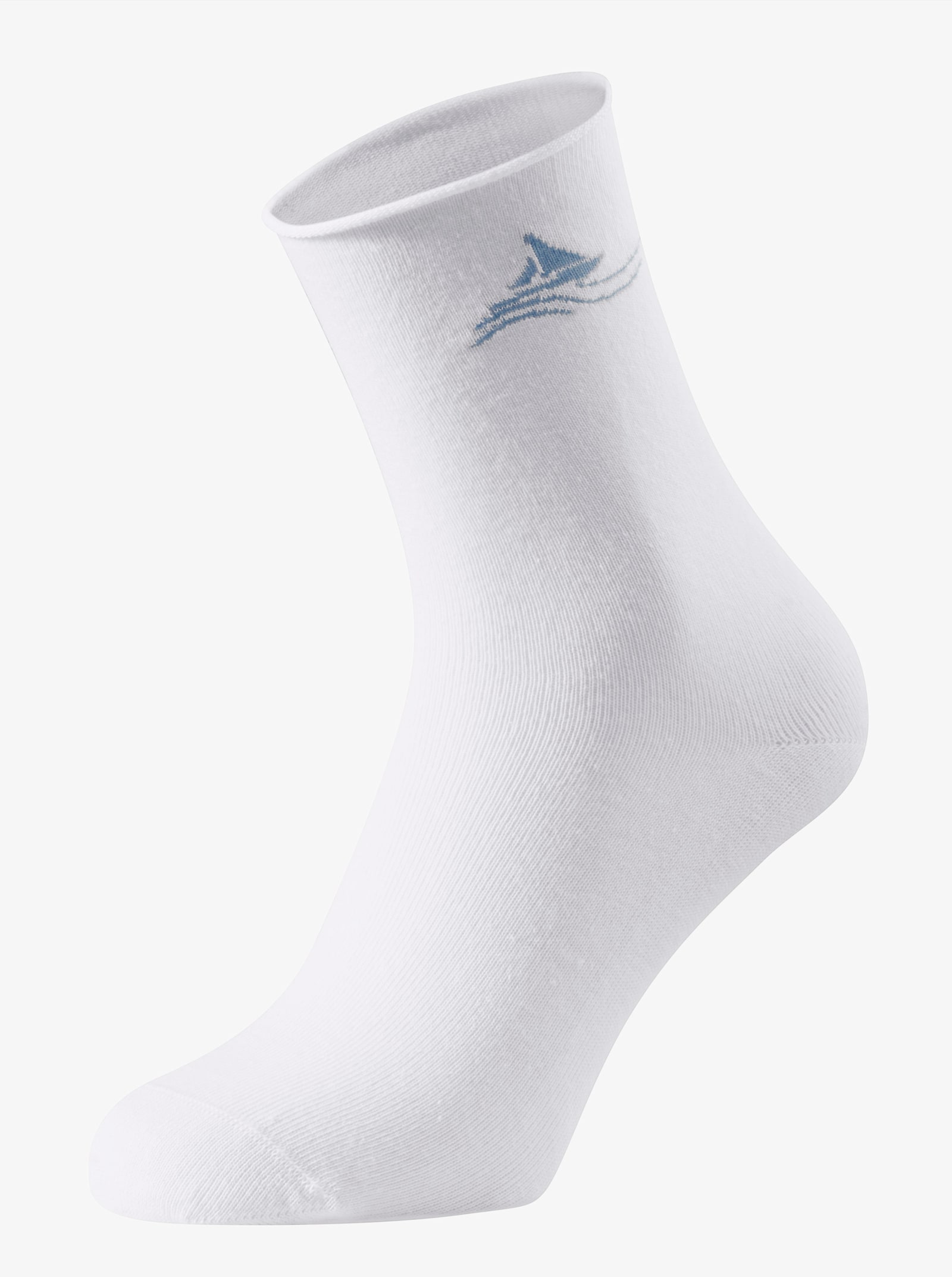 wäschepur Sokken - wit + zwart + steengrijs