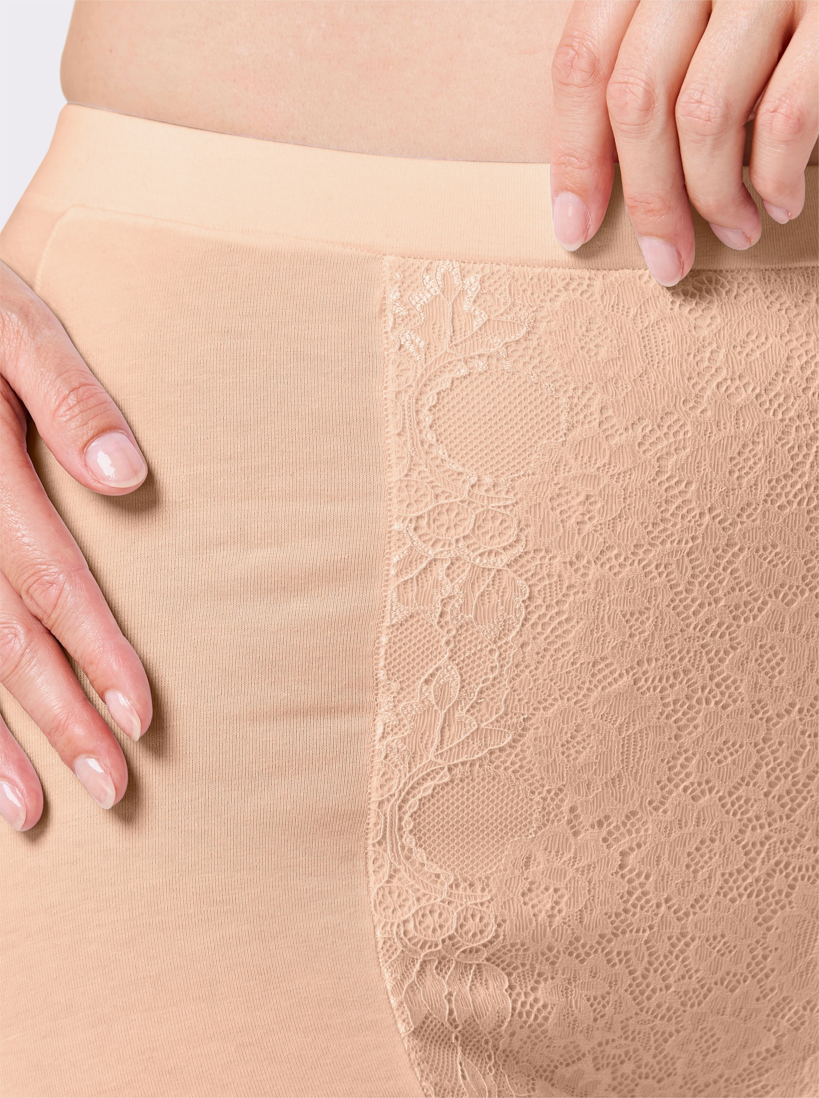 wäschepur Formslip - elfenbein