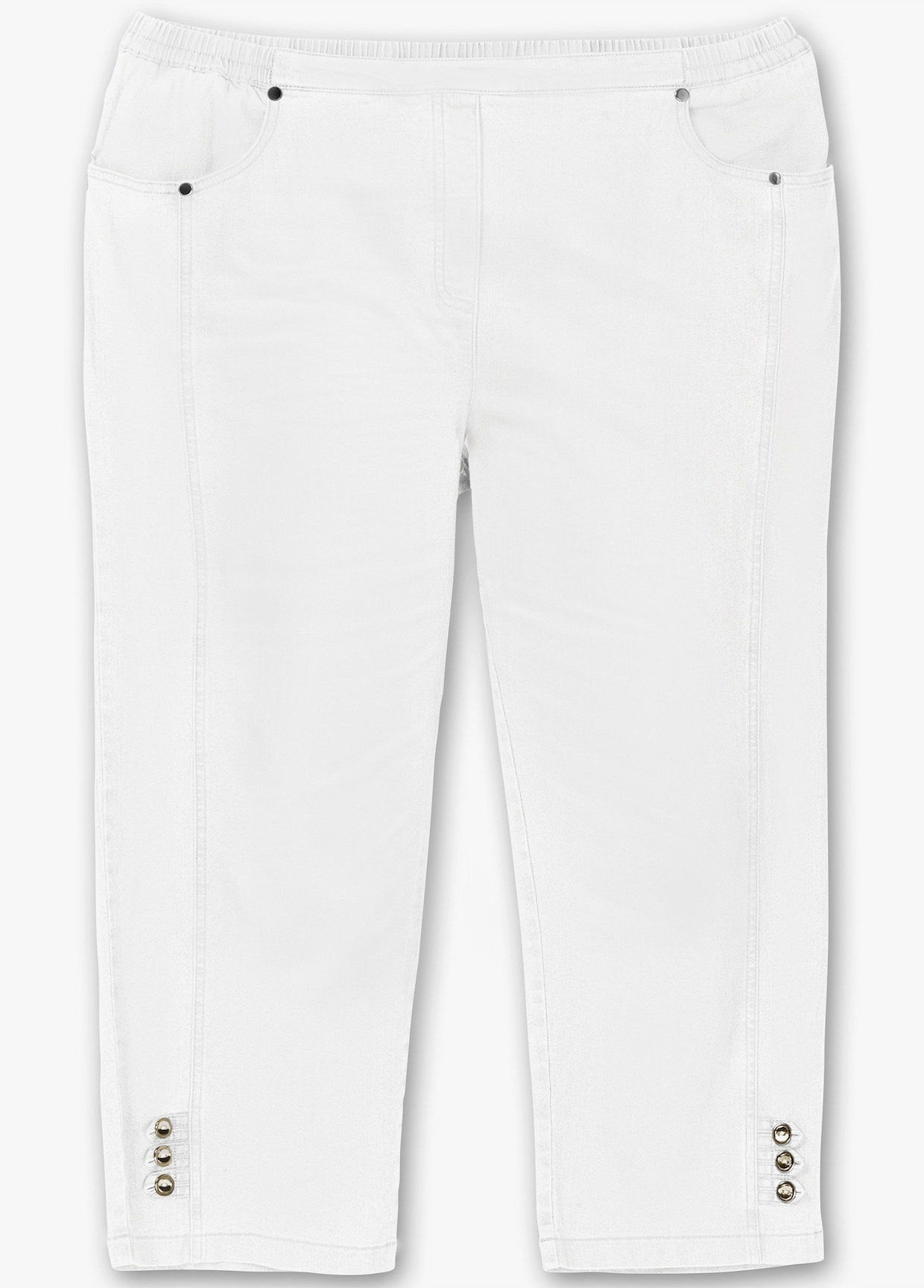7/8-Jeans - weiß