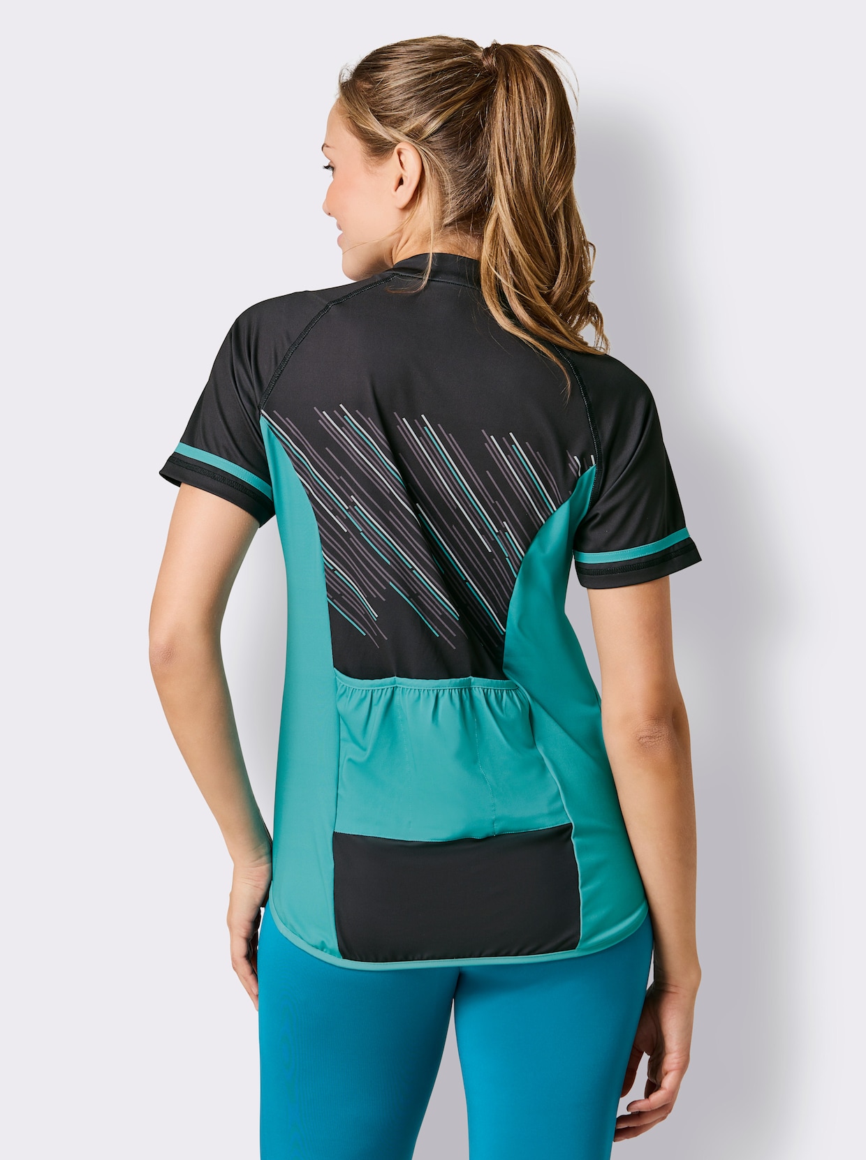 Catamaran Sports Funktionsshirt - schwarz-ozean