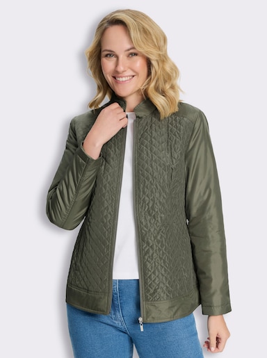 Steppjacke für die Übergangszeit - khaki