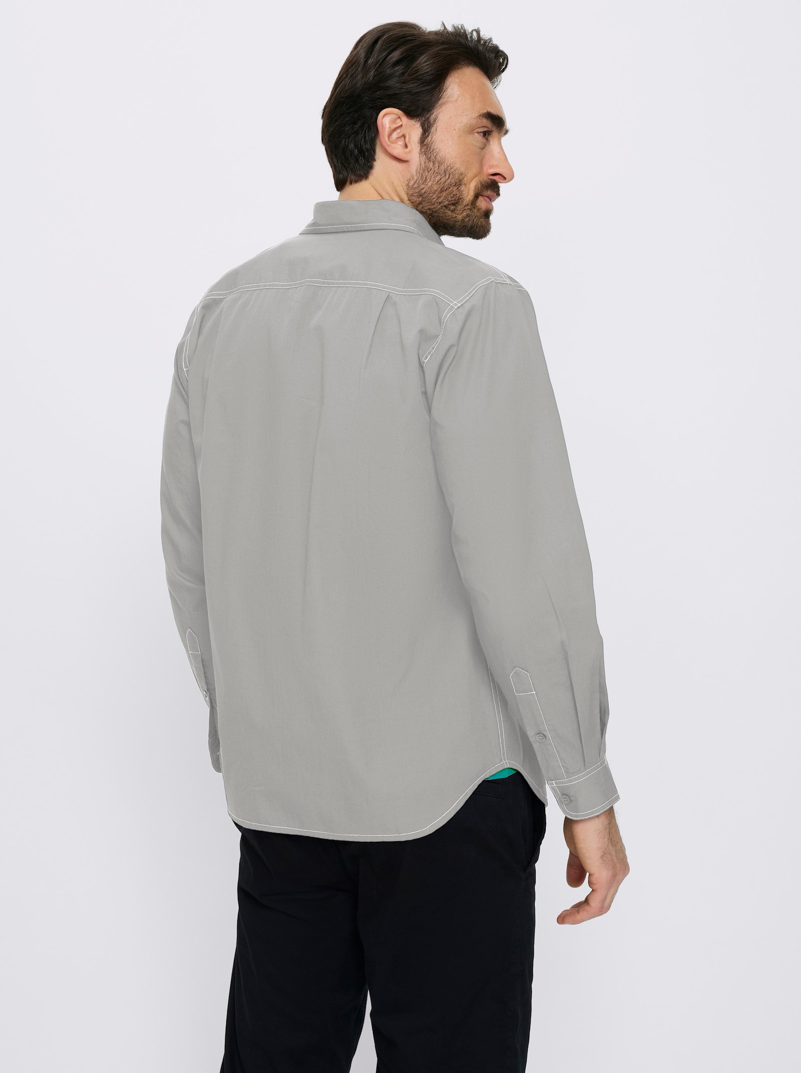 Catamaran Hemd mit Shirt im Set - hellgrau + smaragd