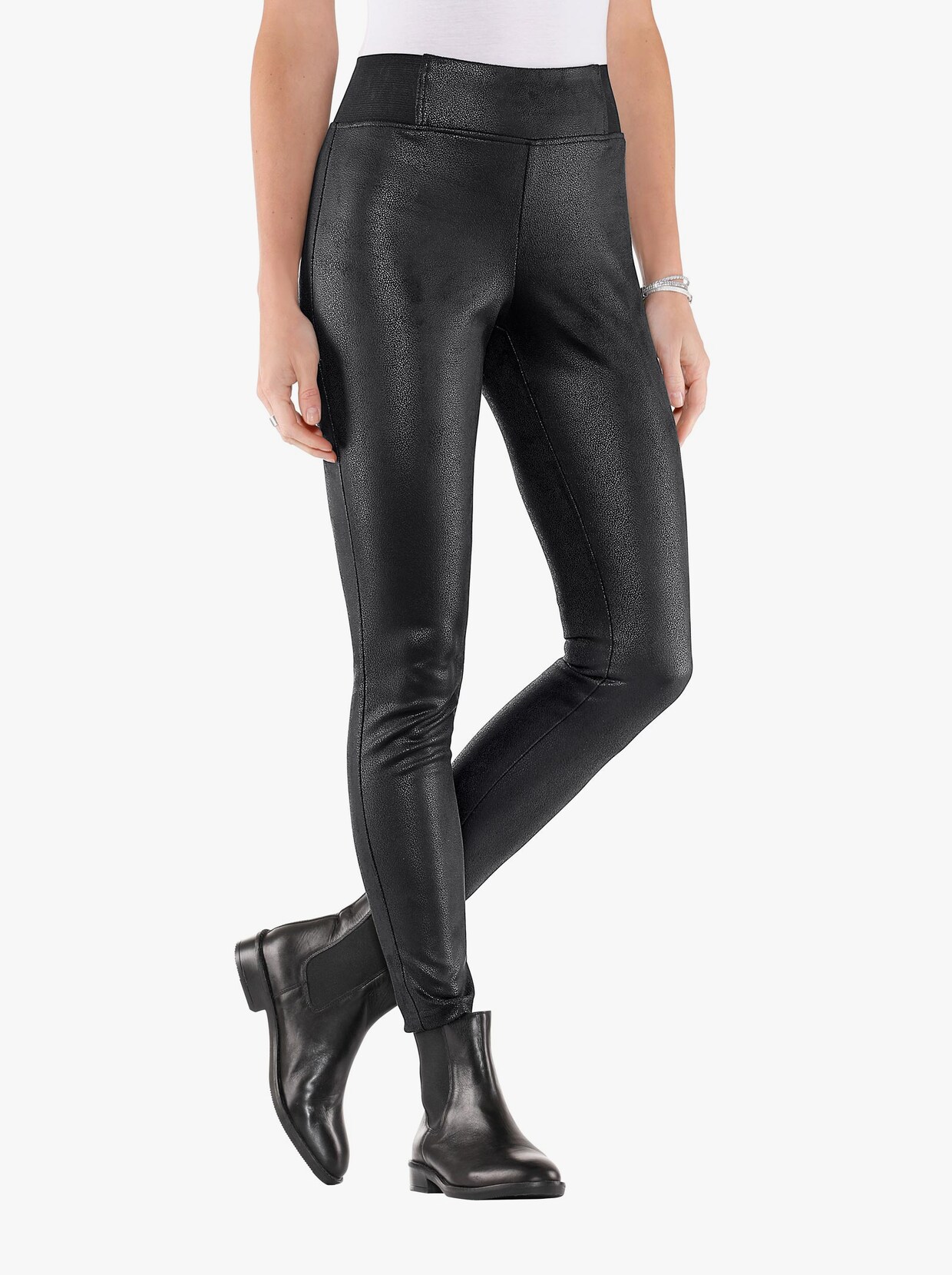 Leggings - schwarz