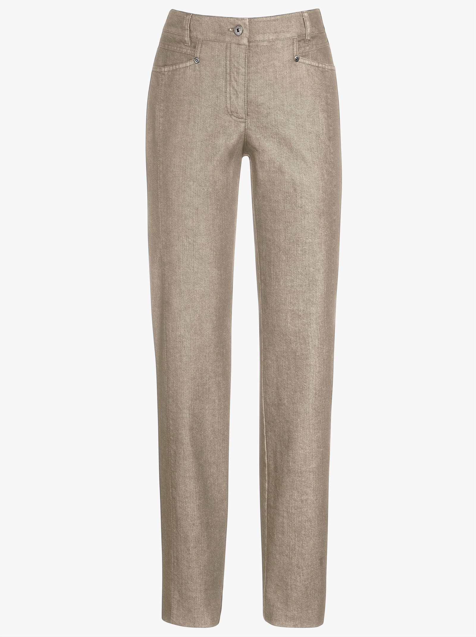 Cosma Gerade Jeans mit Bauch-weg-Effekt - berber