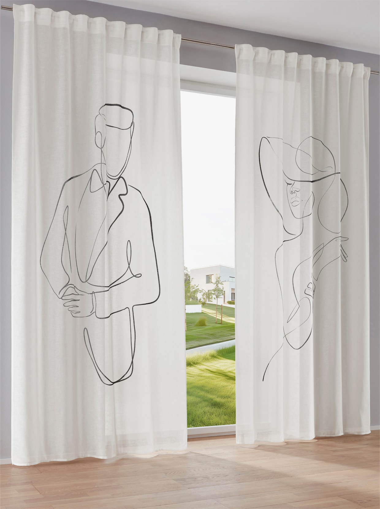 heine home Store décoratif - blanc-noir