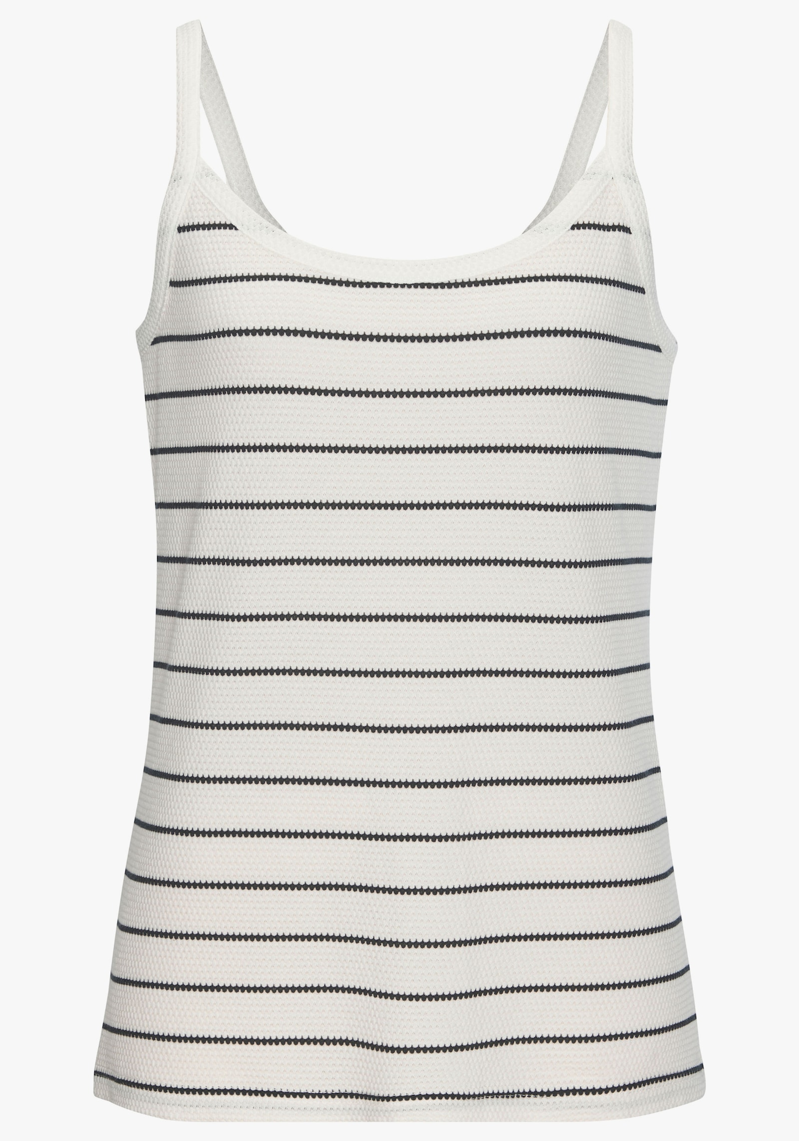 Vivance Trägertop - weiß, schwarz