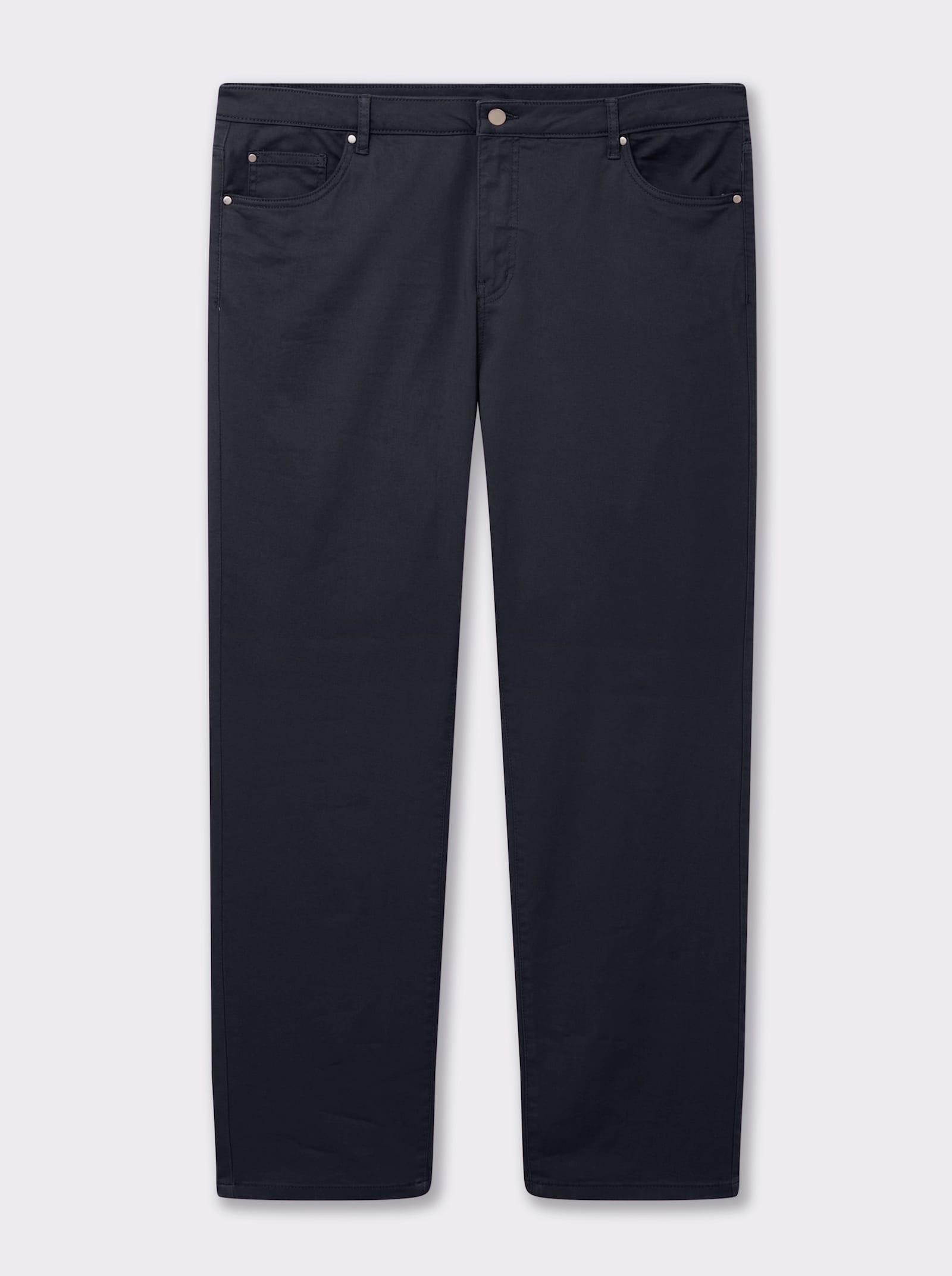 5-Pocket-Jeans mit bestickten Gesäßtaschen - marine