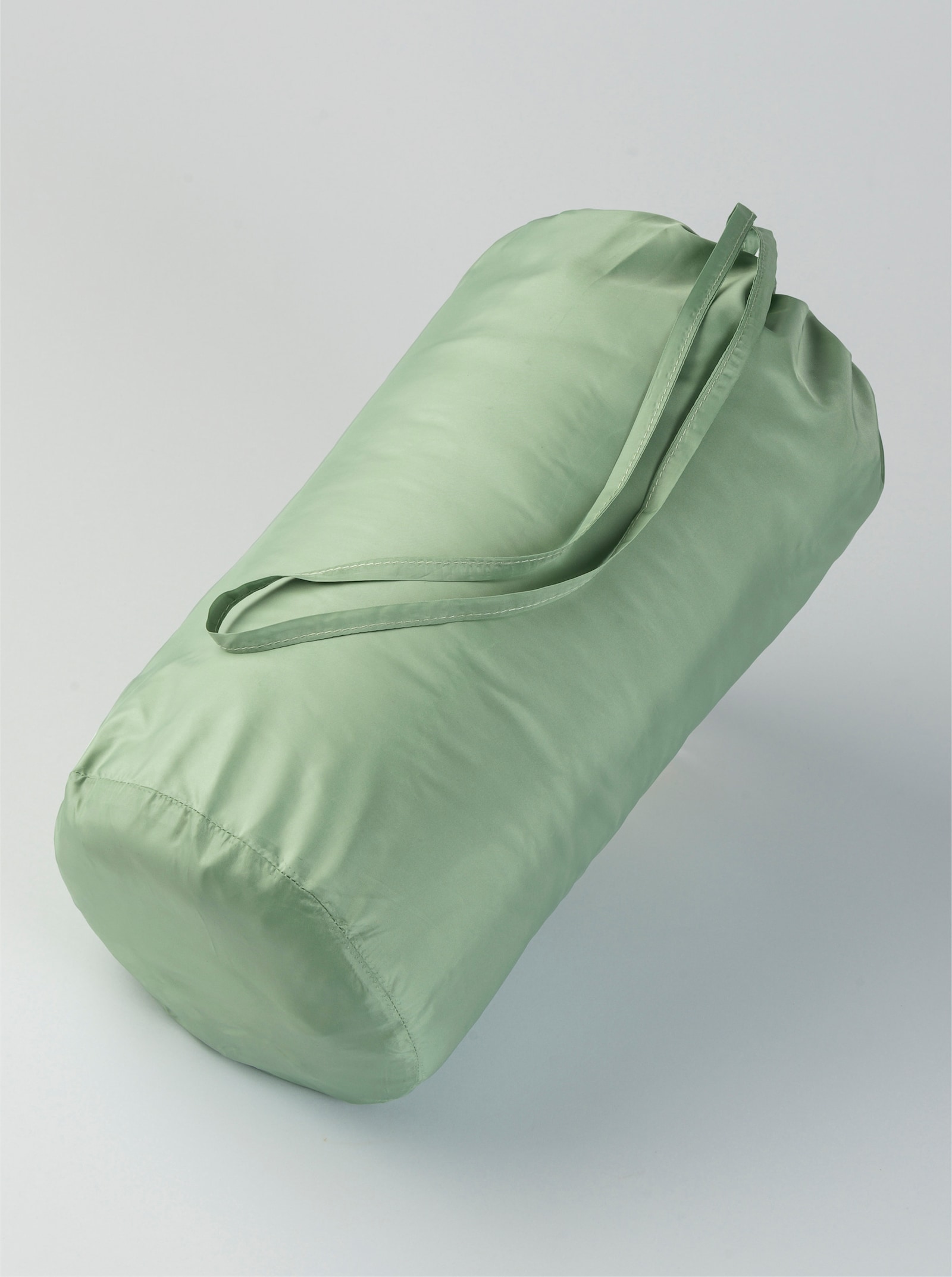 Quiltad jacka inklusive påse - eukalyptus