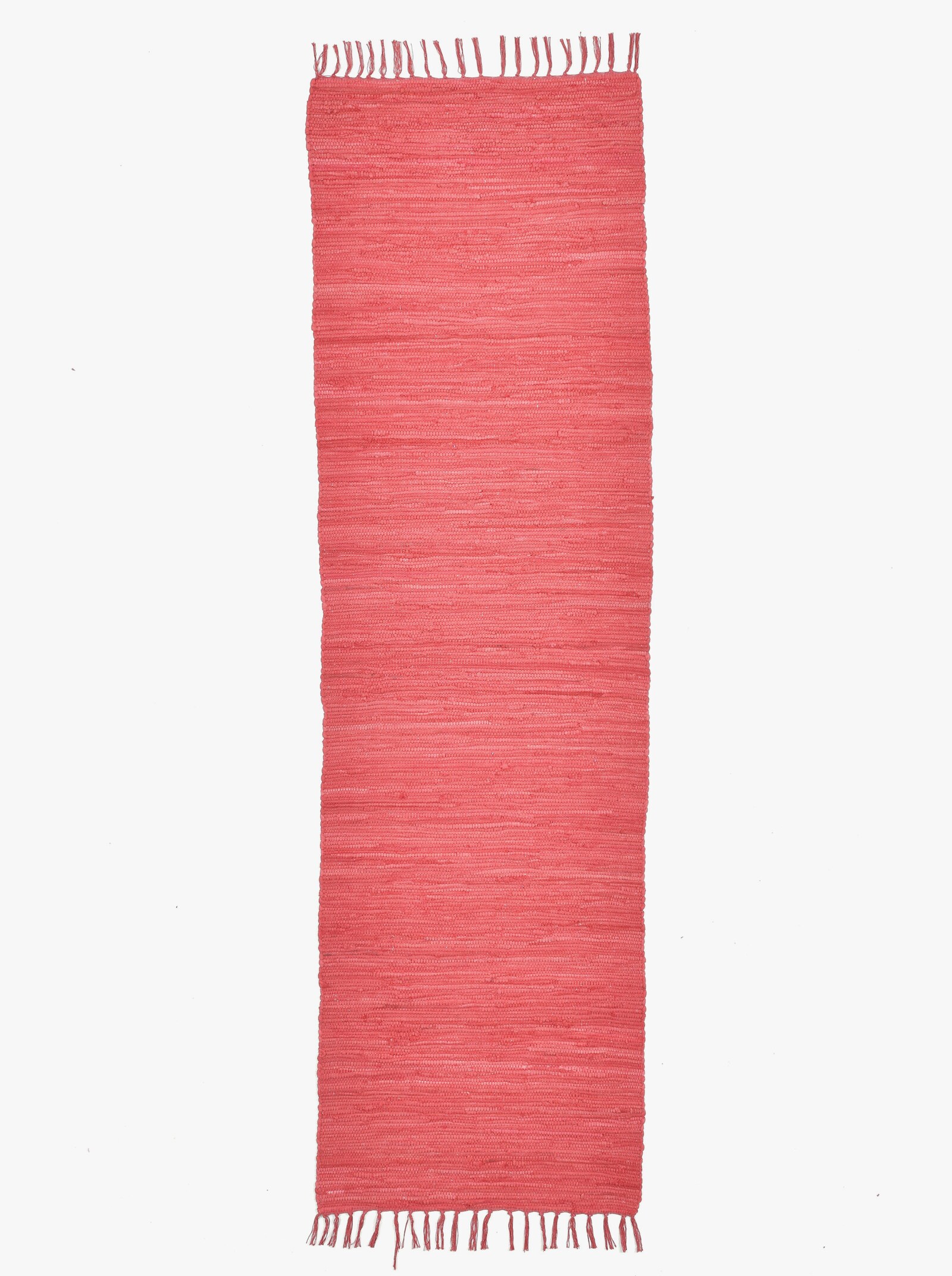 Theko Handwebteppich - rot